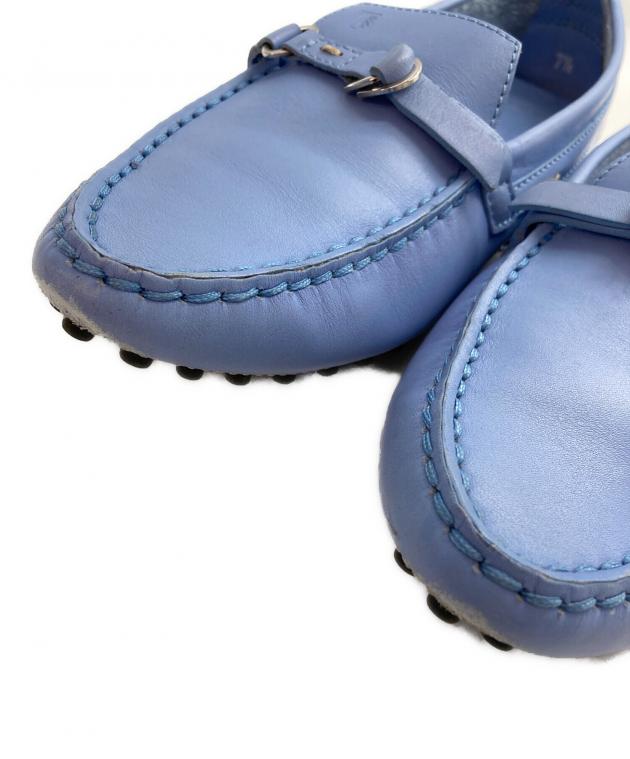 中古・古着通販】TOD'S (トッズ) ドライビングシューズ ブルー サイズ