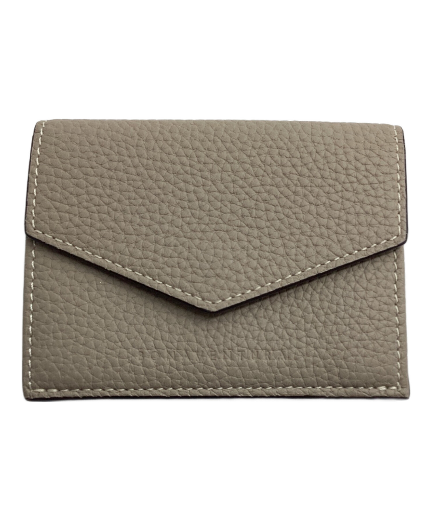 中古・古着通販】bonaventura (ボナベンチュラ) 3つ折り財布 ベージュ