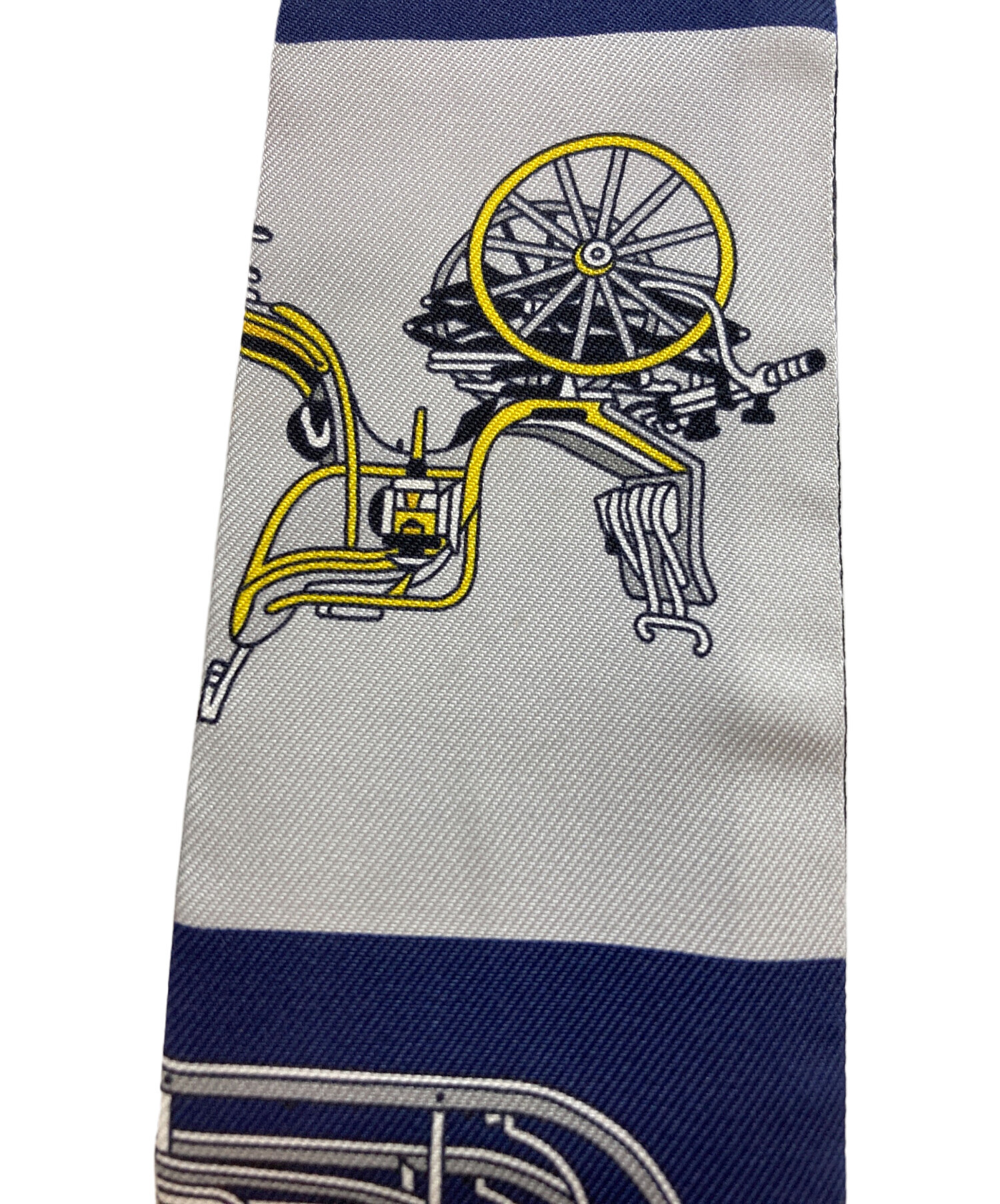 中古・古着通販】HERMES (エルメス) ツイリースカーフ ブルー