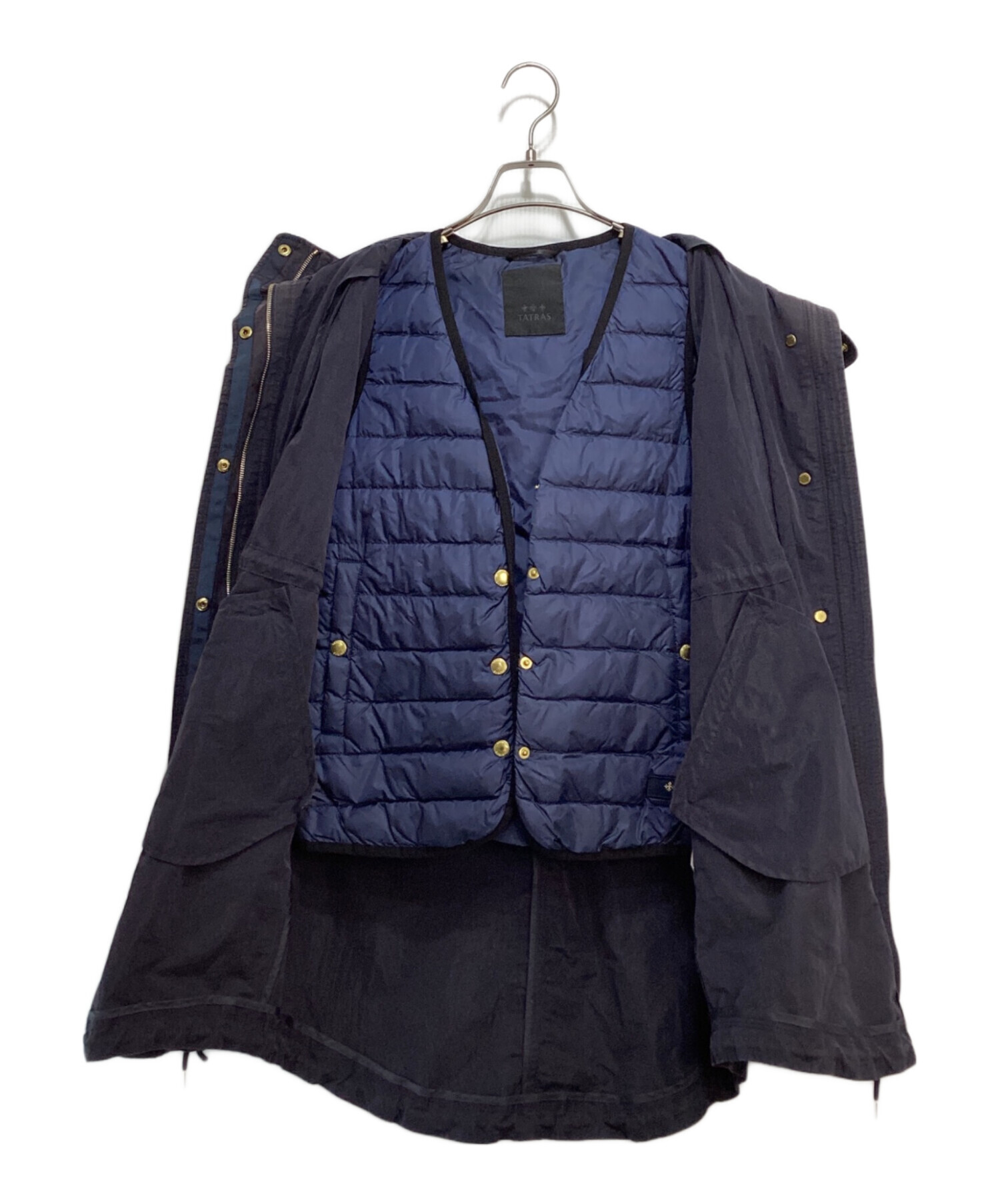 中古・古着通販】TATRAS (タトラス) LEUCAダウンライナー付モッズ