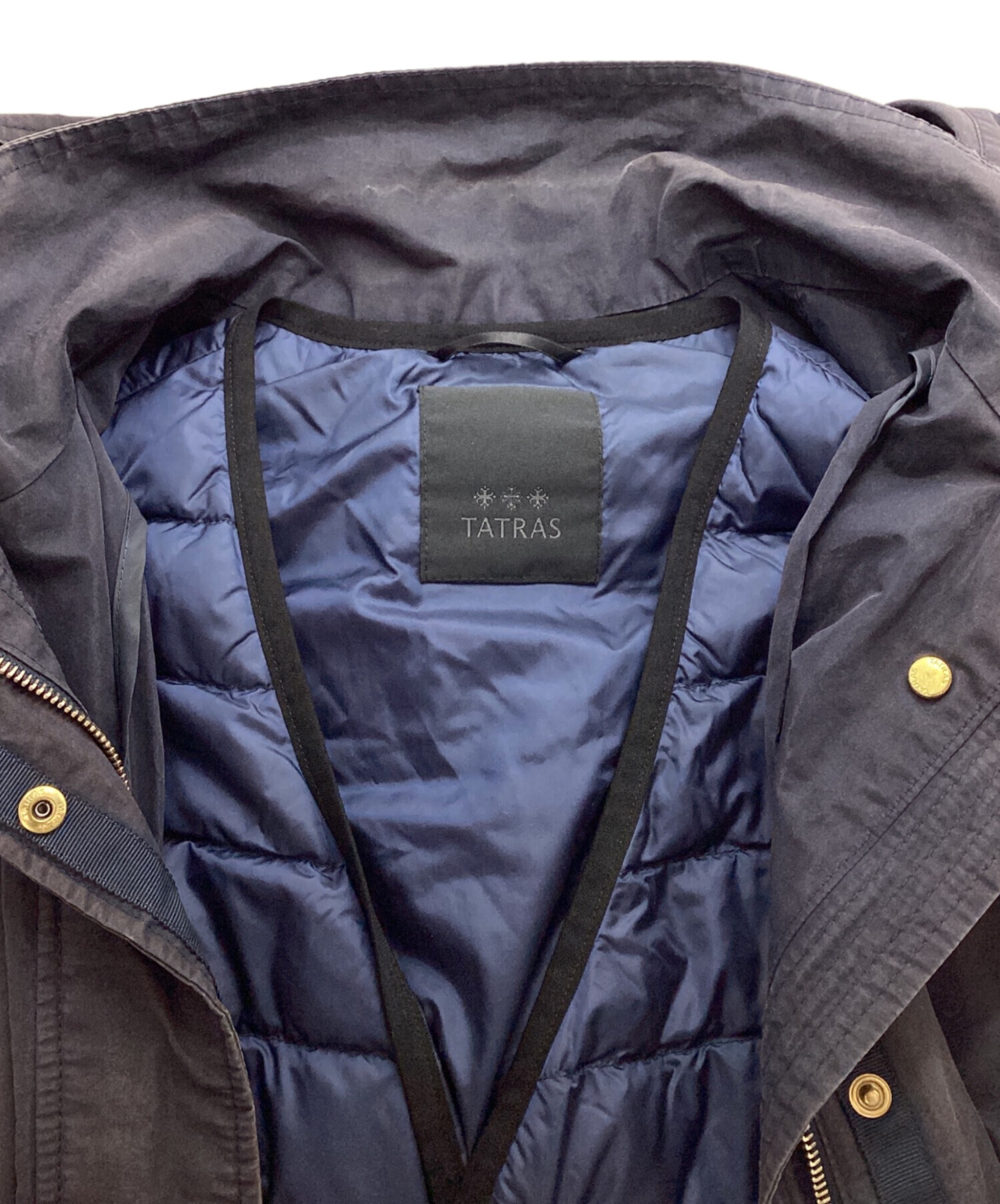 中古・古着通販】TATRAS (タトラス) LEUCAダウンライナー付モッズ