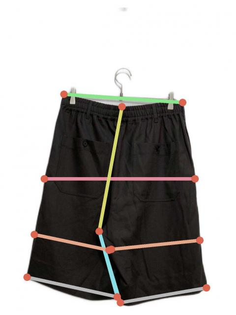 中古・古着通販】nonnotte (ノノット) Elastic Baggy Shorts Trousers