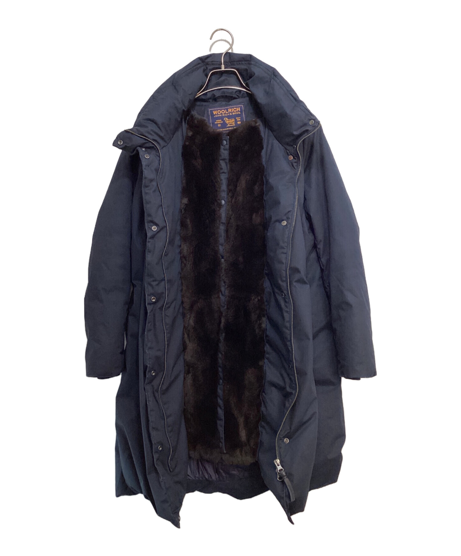 中古・古着通販】WOOLRICH (ウールリッチ) ラビットファーコンビダウン 