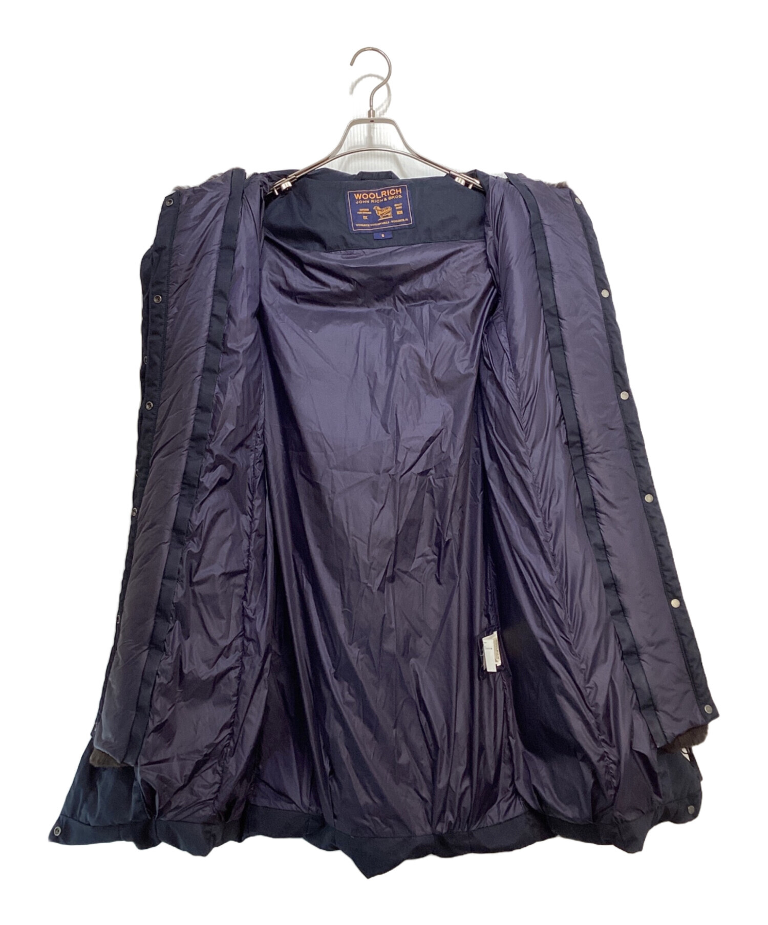 中古・古着通販】WOOLRICH (ウールリッチ) ラビットファーコンビダウン 