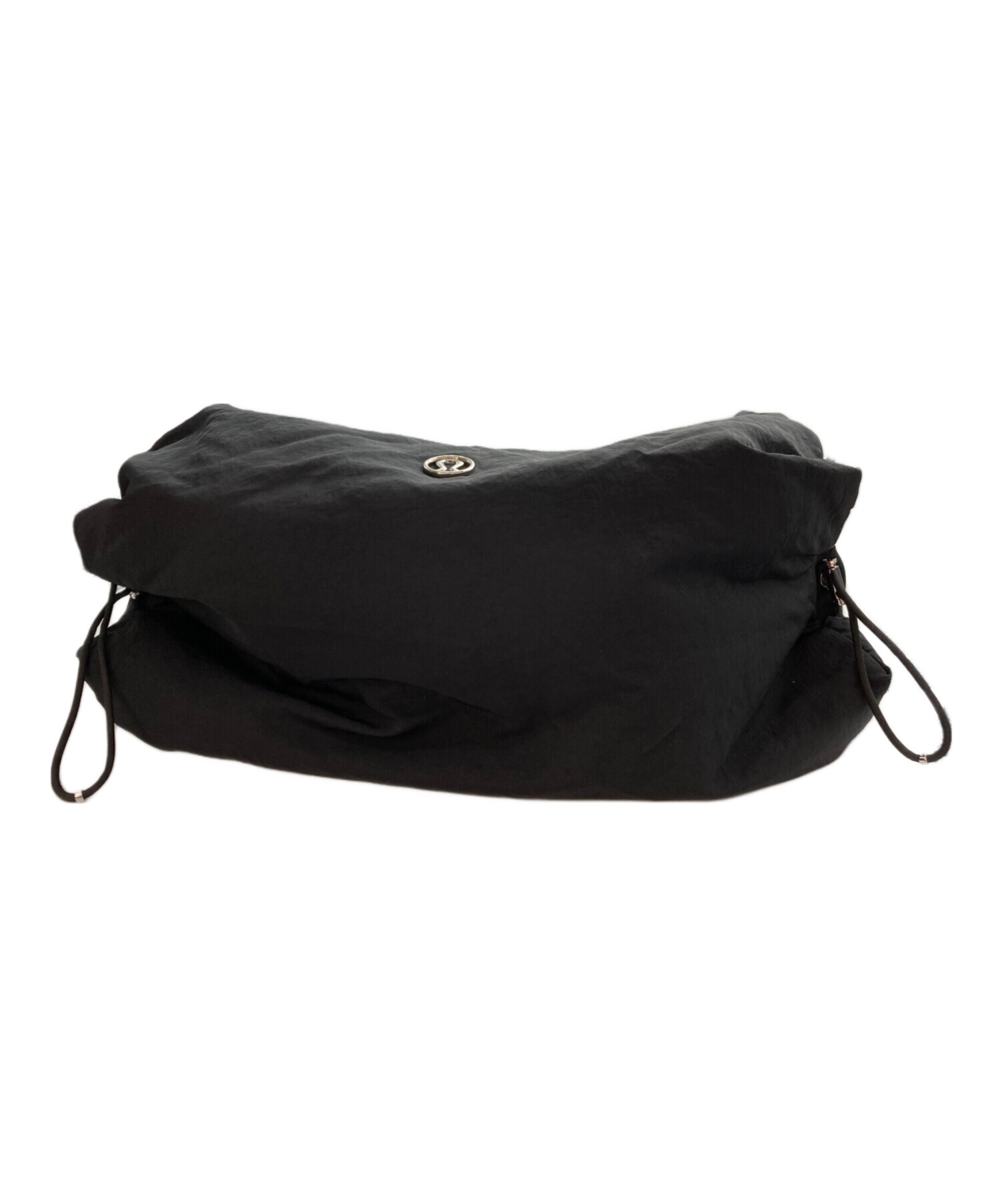 rurumu: ルルムウ ショルダーバッグ  黒 【古着】【中古】【送料無料】 中古・古着通販】LULULEMON (ルルレモン) ナイロンワンショルダー