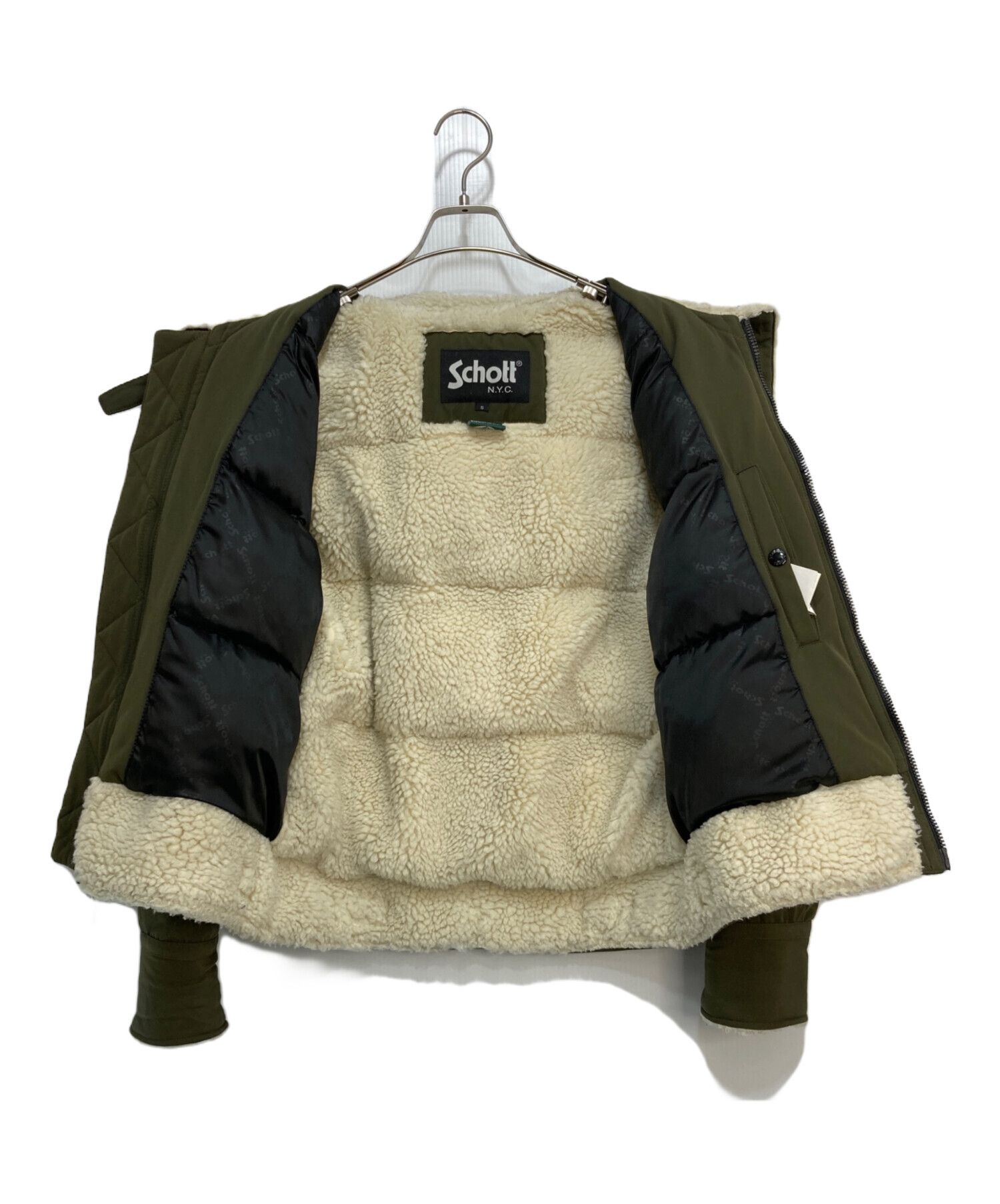 中古・古着通販】Schott (ショット) B-3 JACKET カーキ サイズ:S