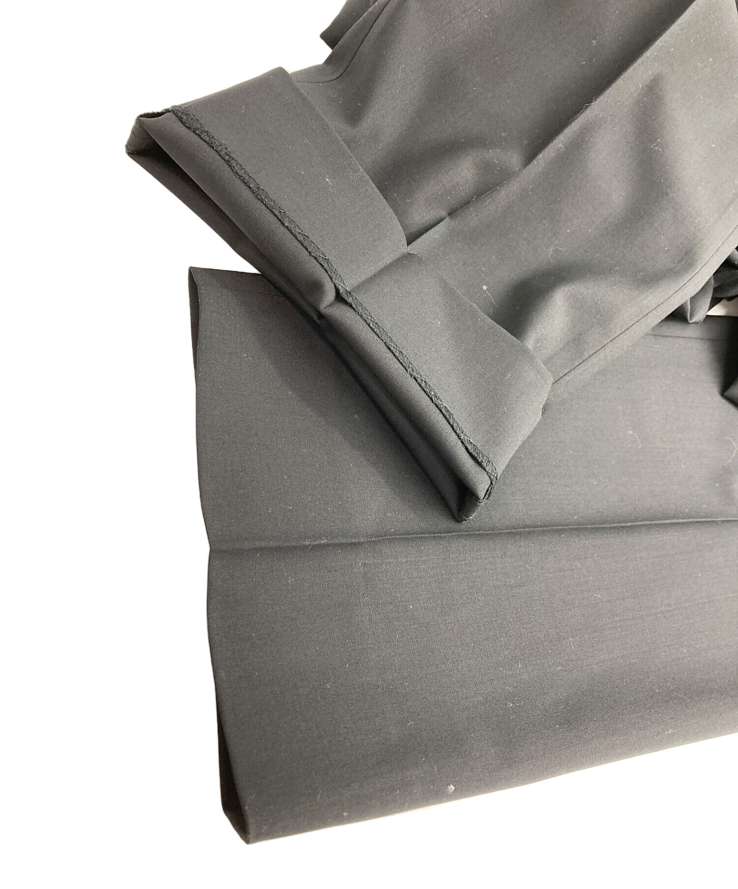 中古・古着通販】GUCCI (グッチ) ウールスラックス ブラック サイズ:38