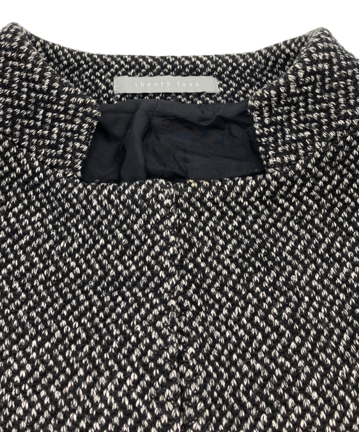 中古・古着通販】theory luxe (セオリーリュクス) ノーカラーコクーン