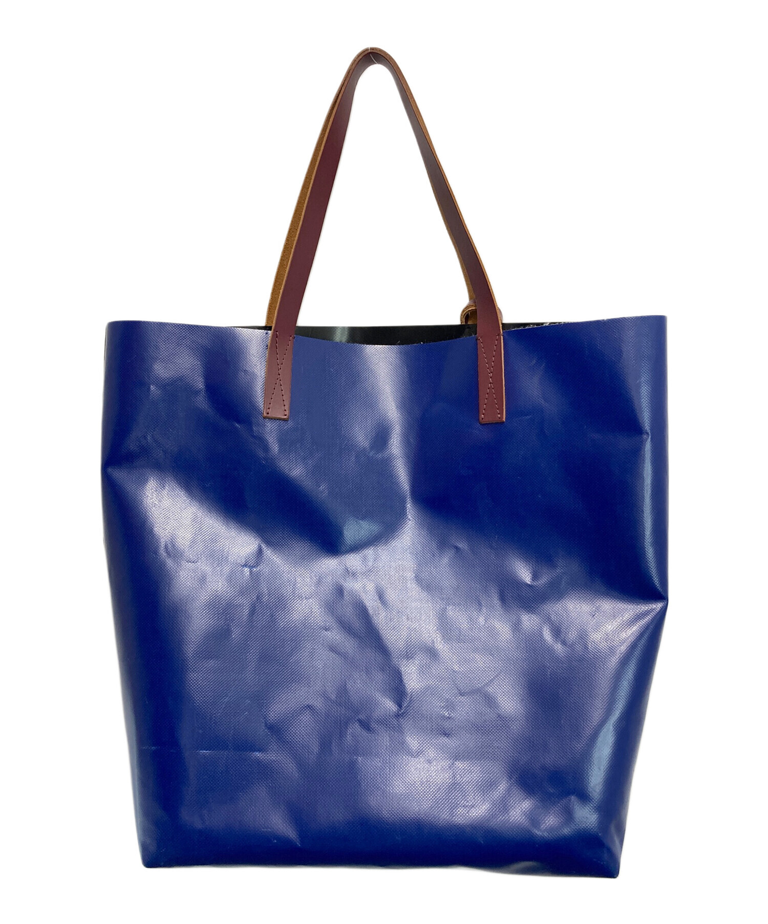 バイ カラー マルニ トート 美品 MARNI マルニ PVC バイカラートート