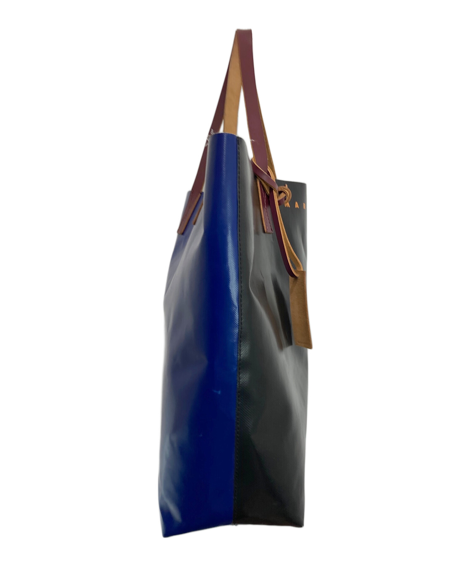 中古・古着通販】MARNI (マルニ) ポリエステル×レザーバイカラー