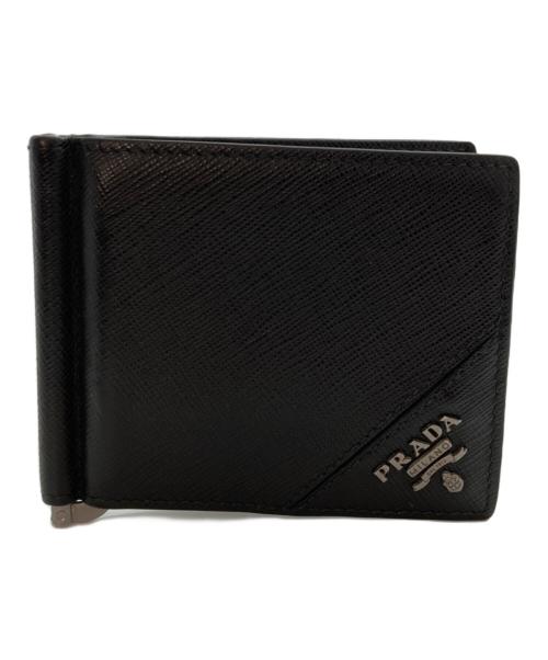 中古・古着通販】PRADA (プラダ) マネークリップ ブラック｜ブランド