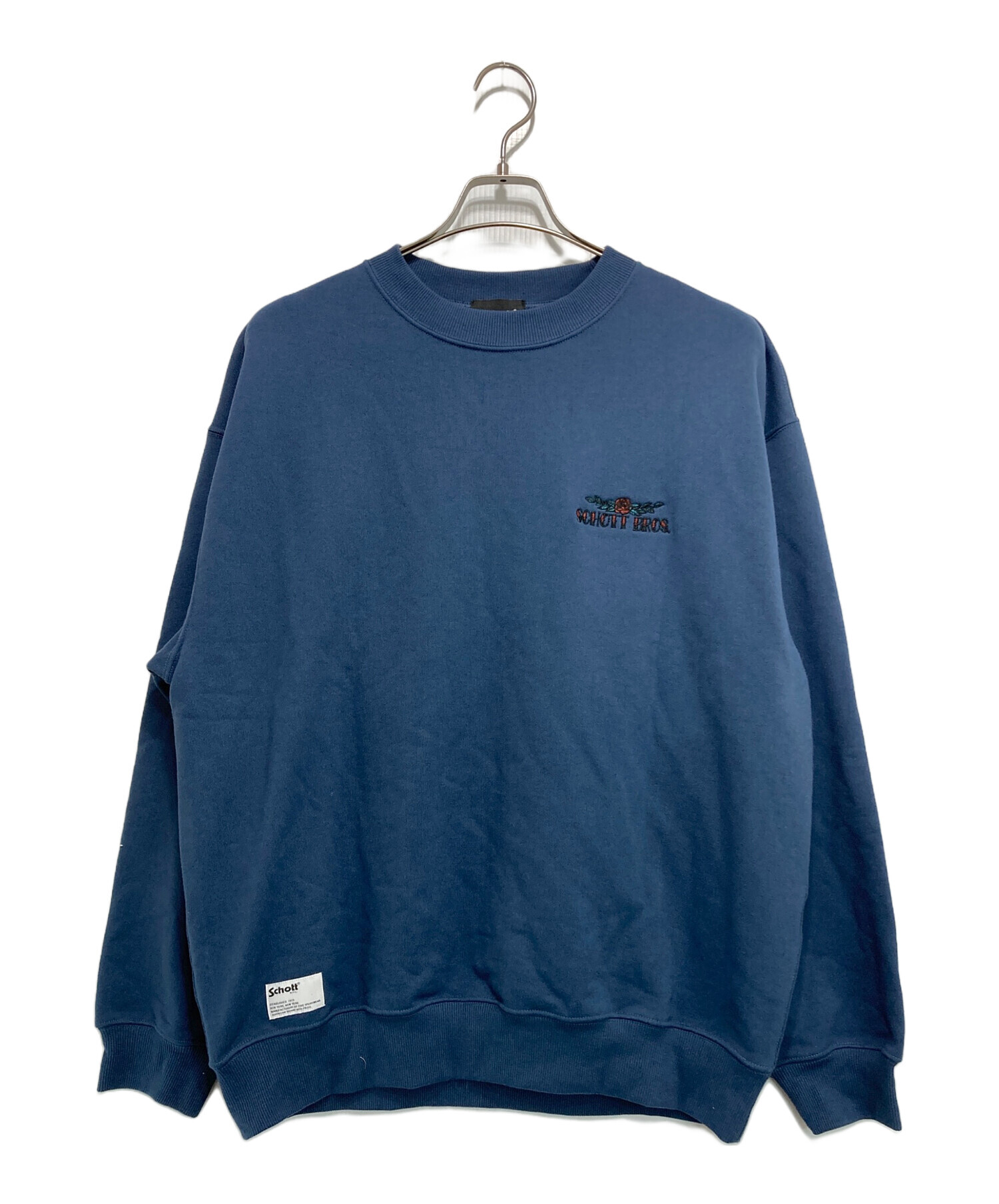 中古・古着通販】Schott (ショット) CREW SWEAT SHAKE HAND DRAGON 
