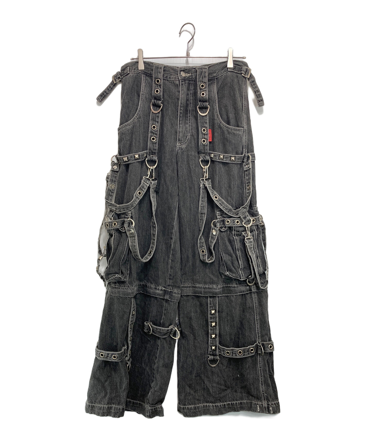 中古・古着通販】TRIPP (トリップ) STRAP ON ZIP OFF PANT ブラック