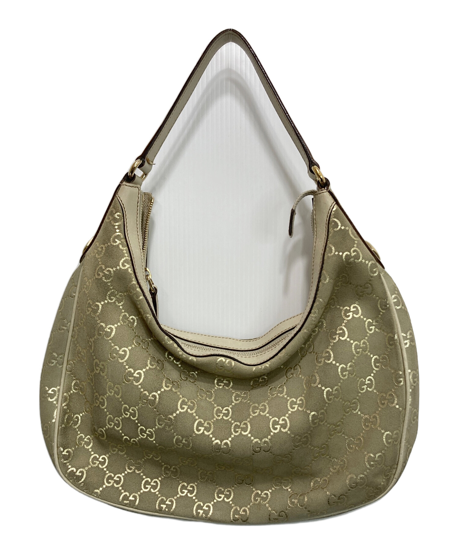 中古・古着通販】GUCCI (グッチ) スウェード ワンショルダーバッグ