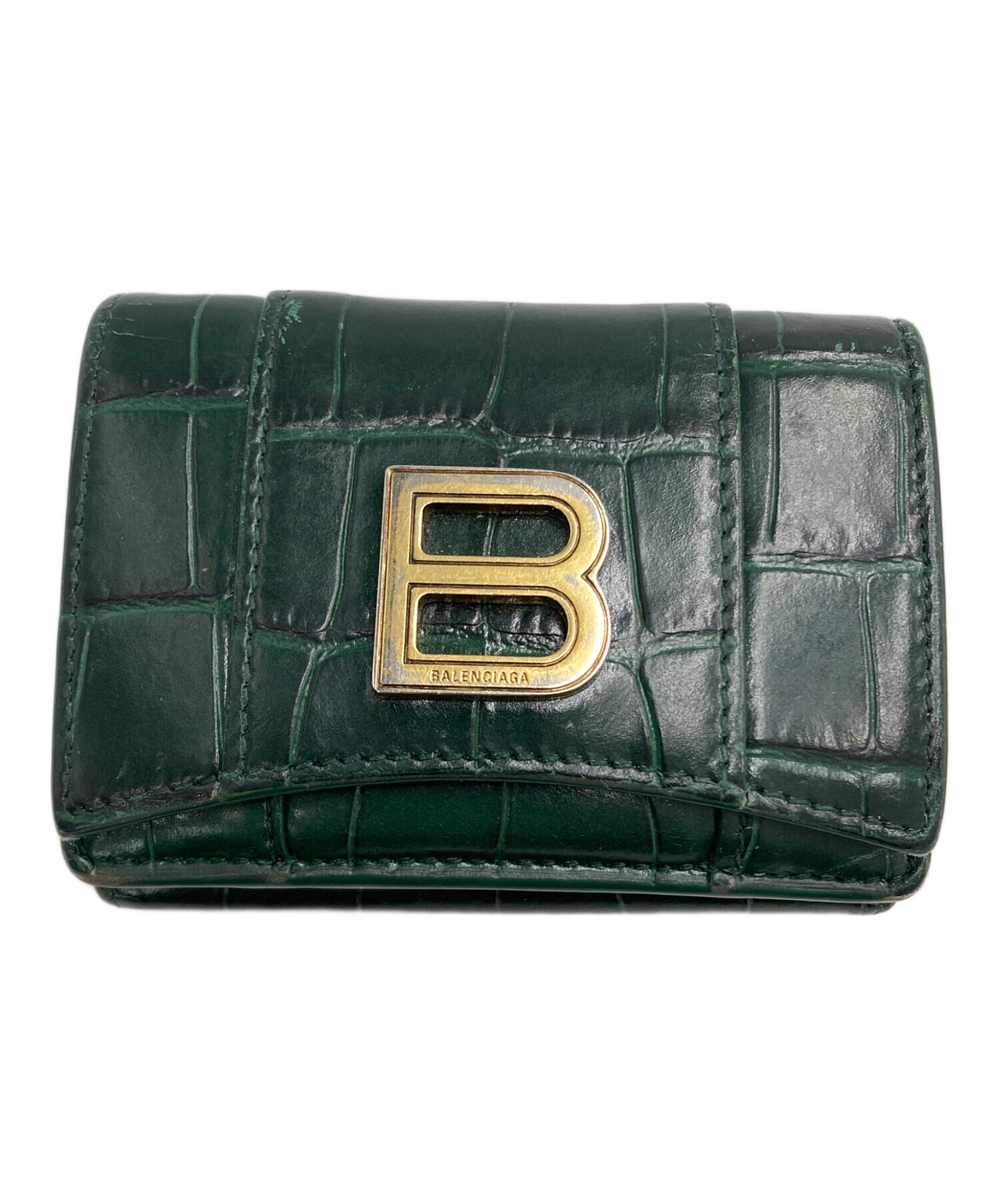 中古・古着通販】BALENCIAGA (バレンシアガ) HOURGLASS ミニウォレット