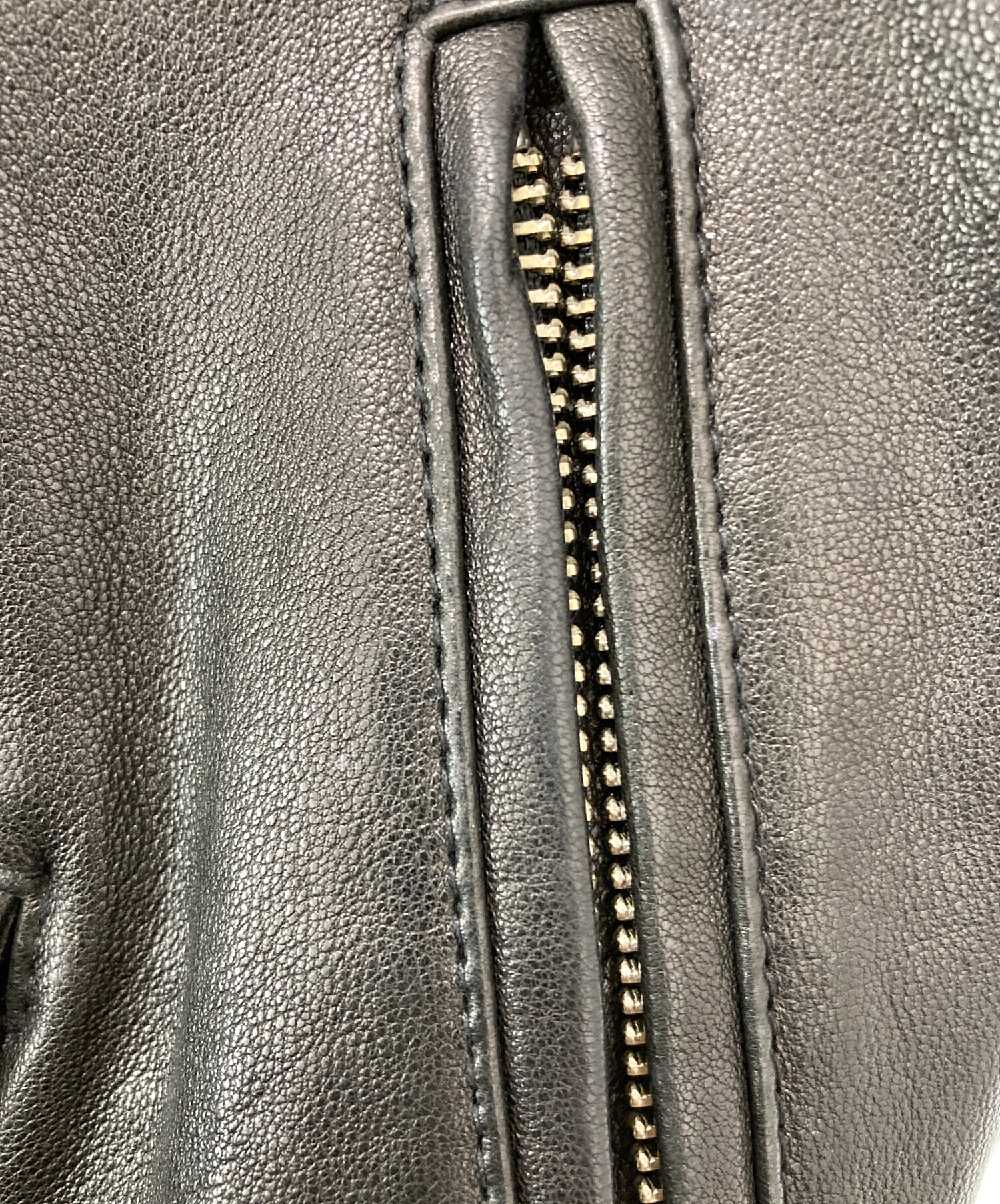 中古・古着通販】Ameri (アメリ) サイドレースアップラムレザー