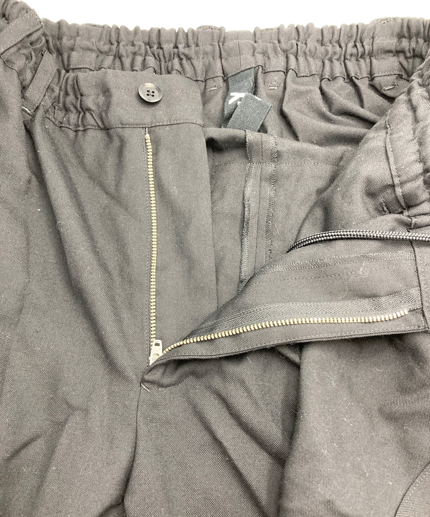 中古・古着通販】GROUND Y (グラウンドワイ) STANDARD WRAP TROUSERS 