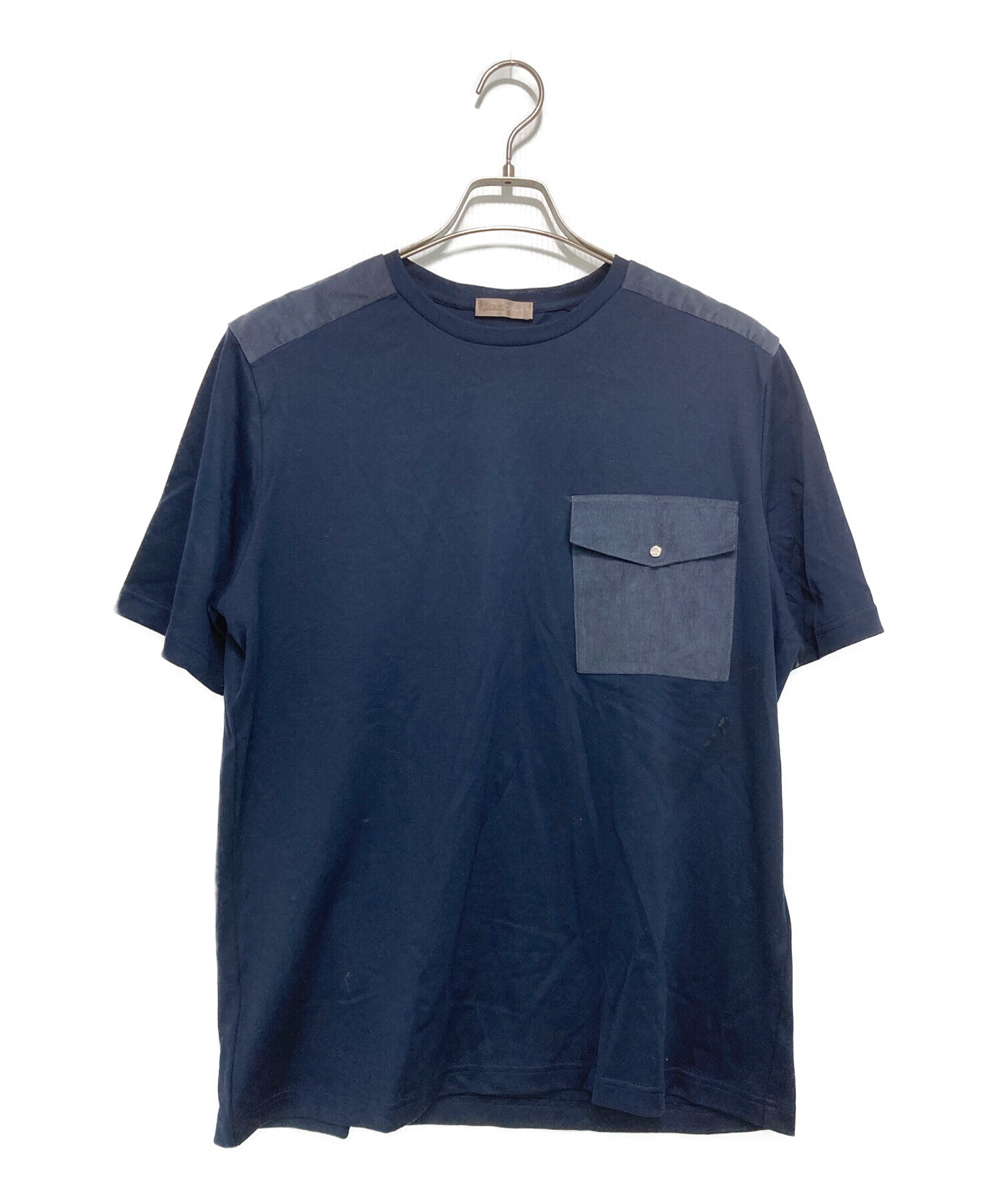 中古・古着通販】HERNO (ヘルノ) 【RESORT】半袖Tシャツ ネイビー