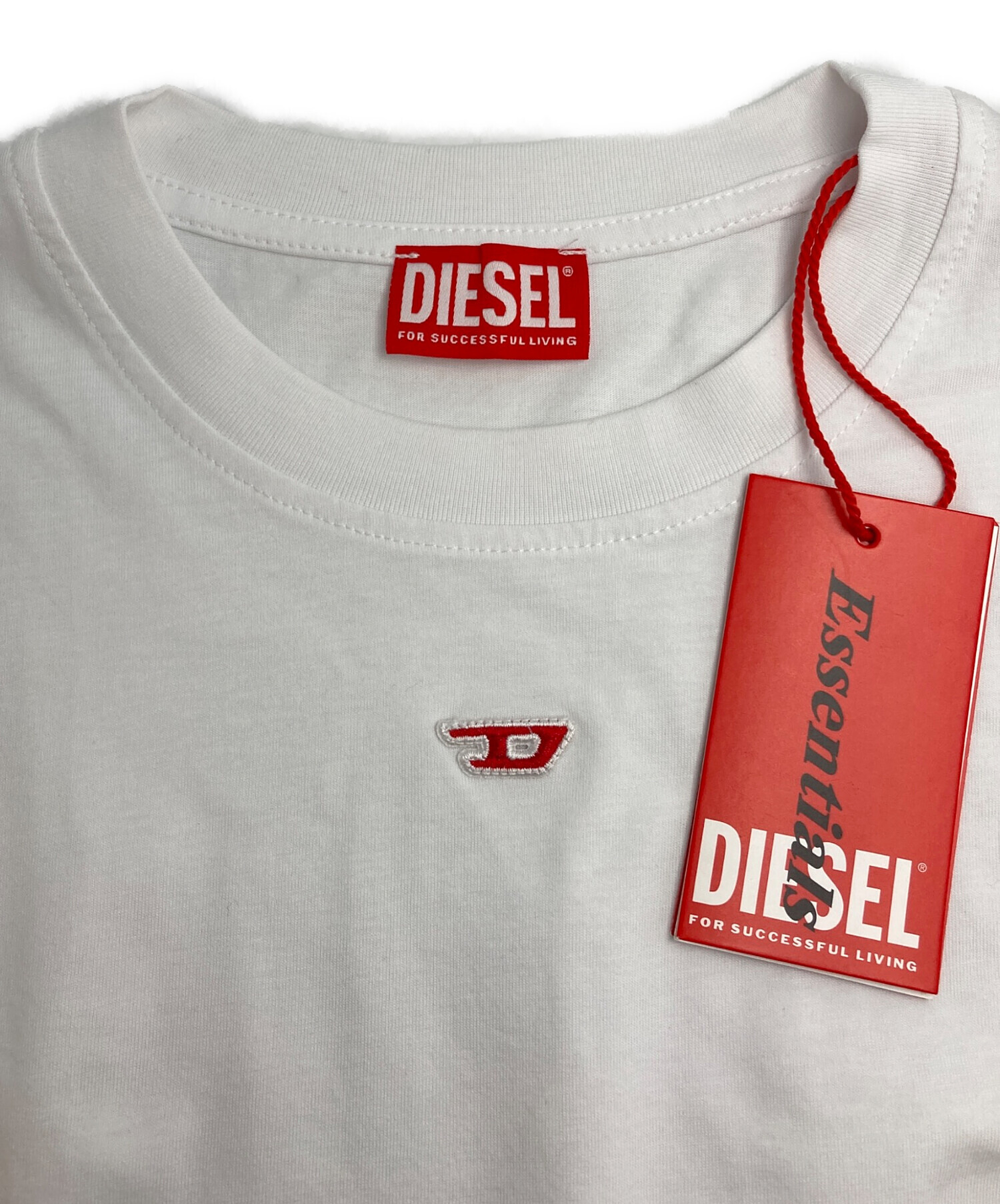 中古・古着通販】DIESEL (ディーゼル) スモールロゴL/Sカットソー