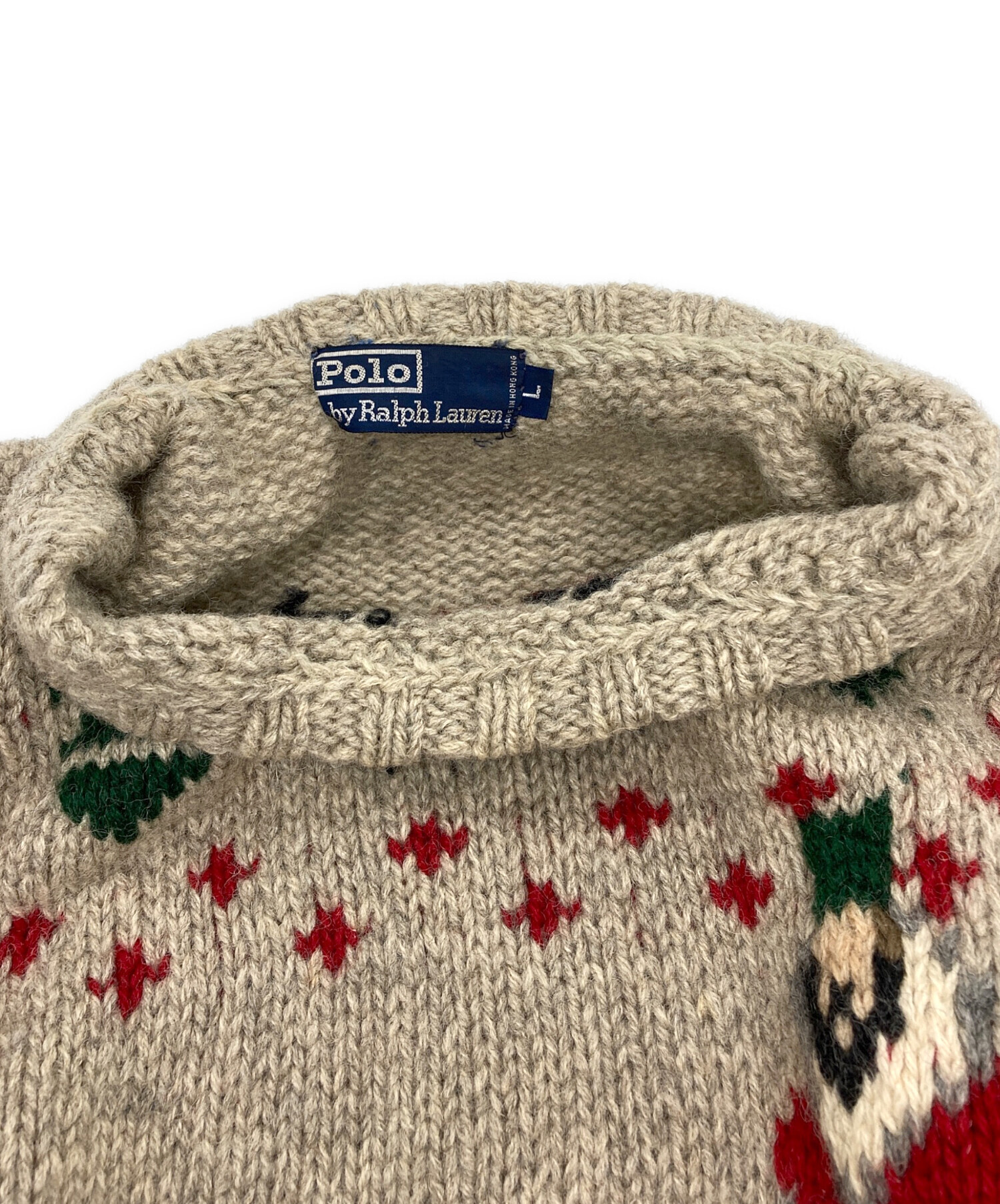 定86,900円　新品未使用タグ付　ポロラルフローレン カシミ　セーター　グレー 中古・古着通販】POLO RALPH LAUREN (ポロ・ラルフローレン) ハスキー