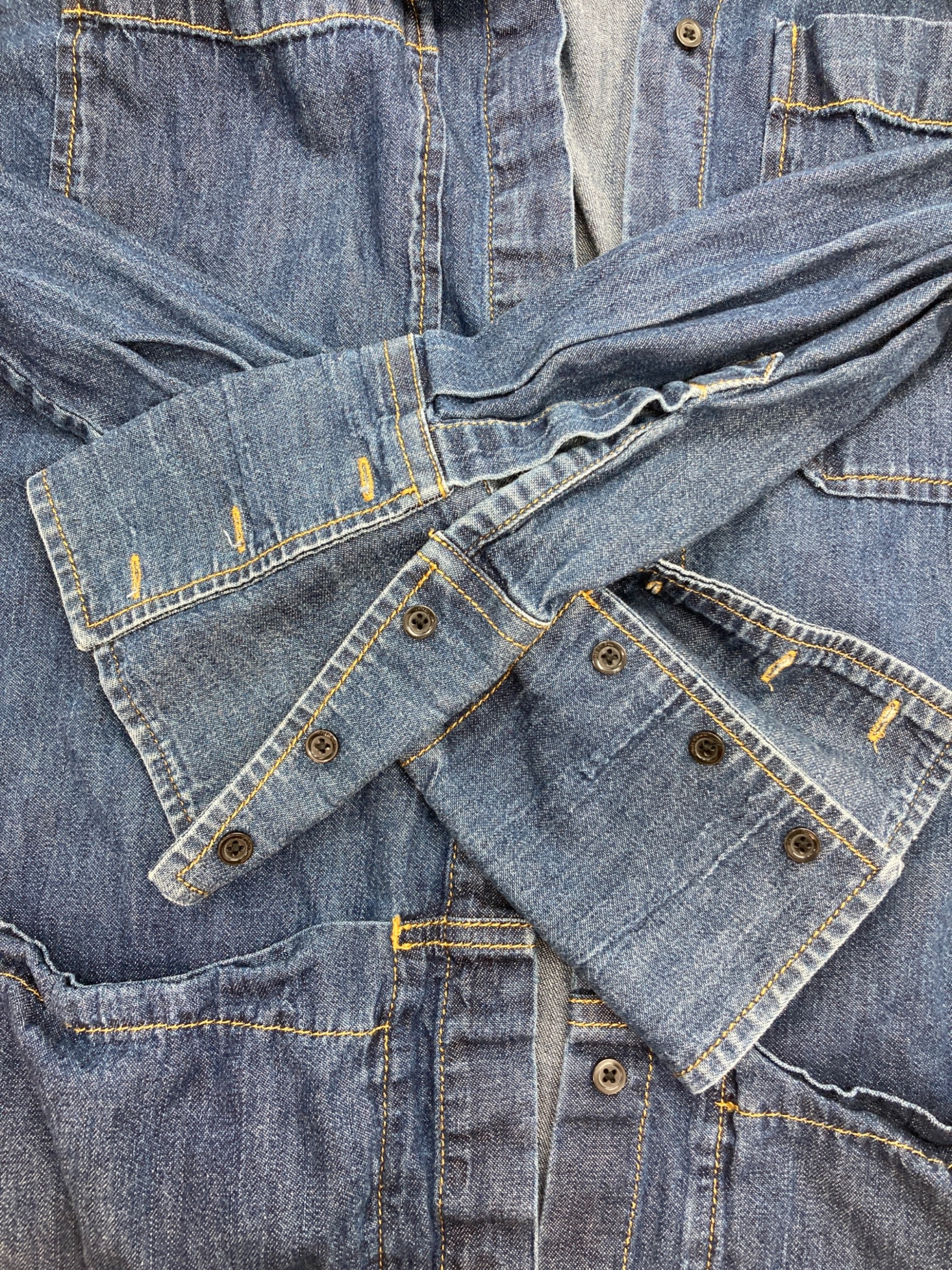 中古・古着通販】DIESEL (ディーゼル) デニムシャツワンピース 