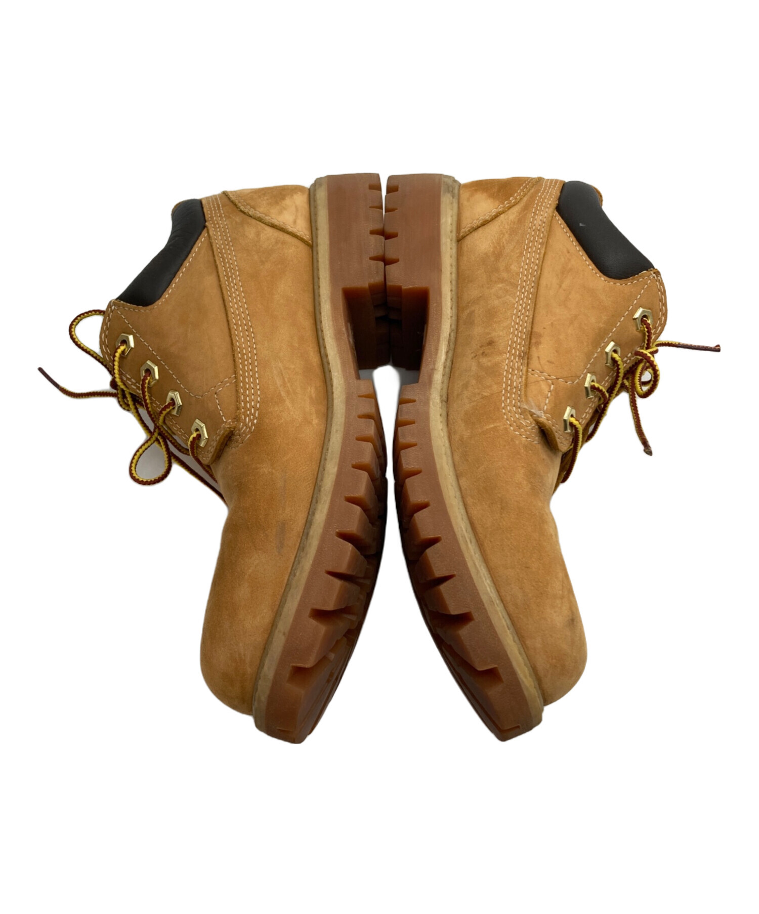 Timberland ベージュ スウェードブーツ24.5 Timberland ロールトップブーツ ベージュ24.5cm - メルカリ