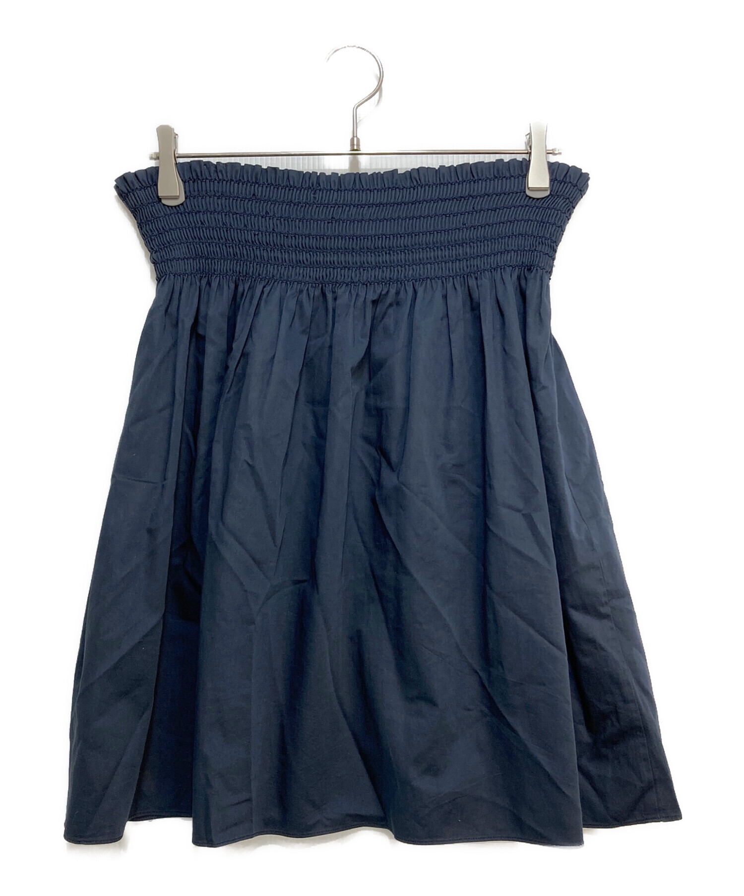 中古・古着通販】MIU MIU (ミュウミュウ) スカート ネイビー サイズ:42