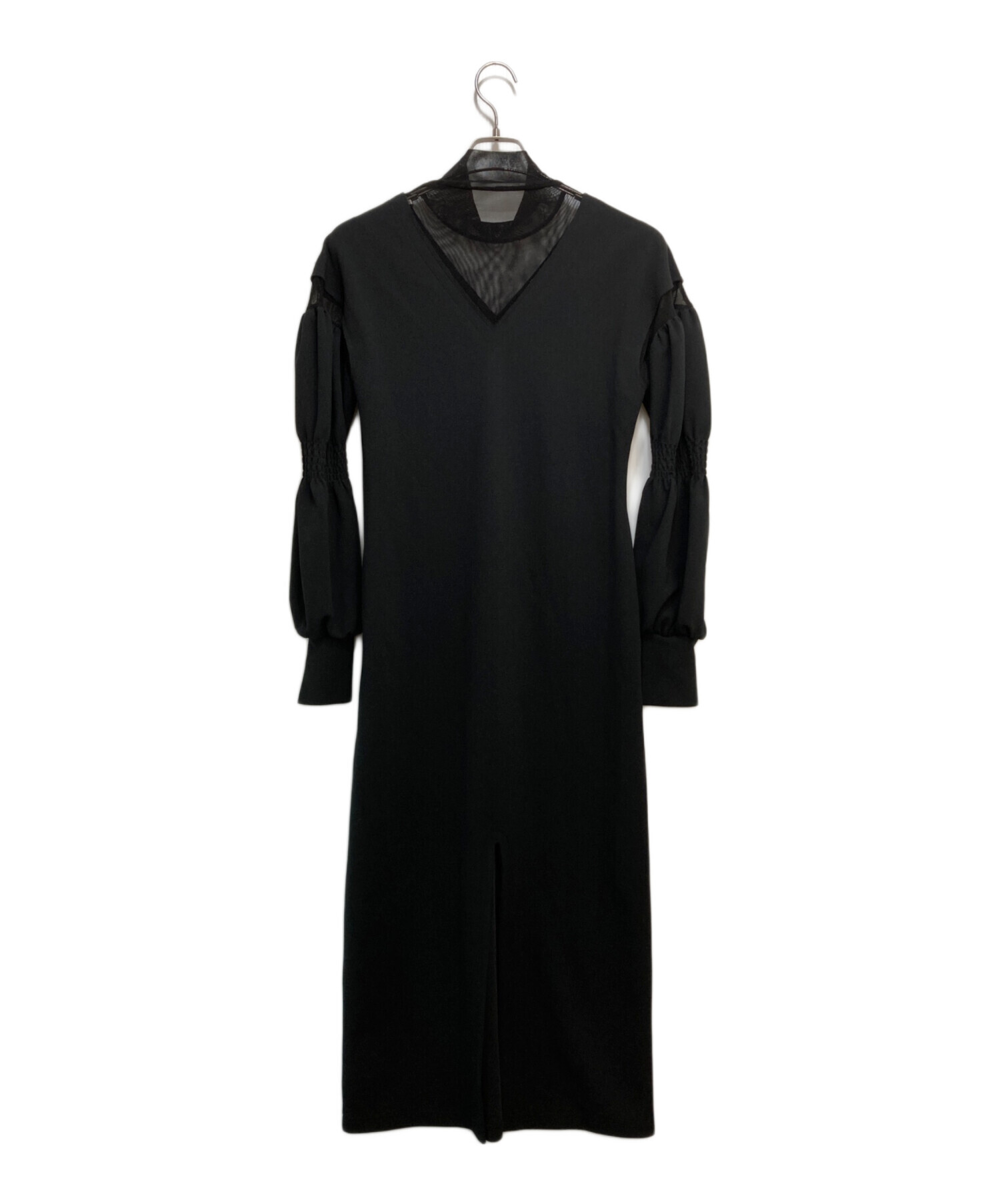 中古・古着通販】Chika Kisada (チカ キサダ) シアー切替ワンピース