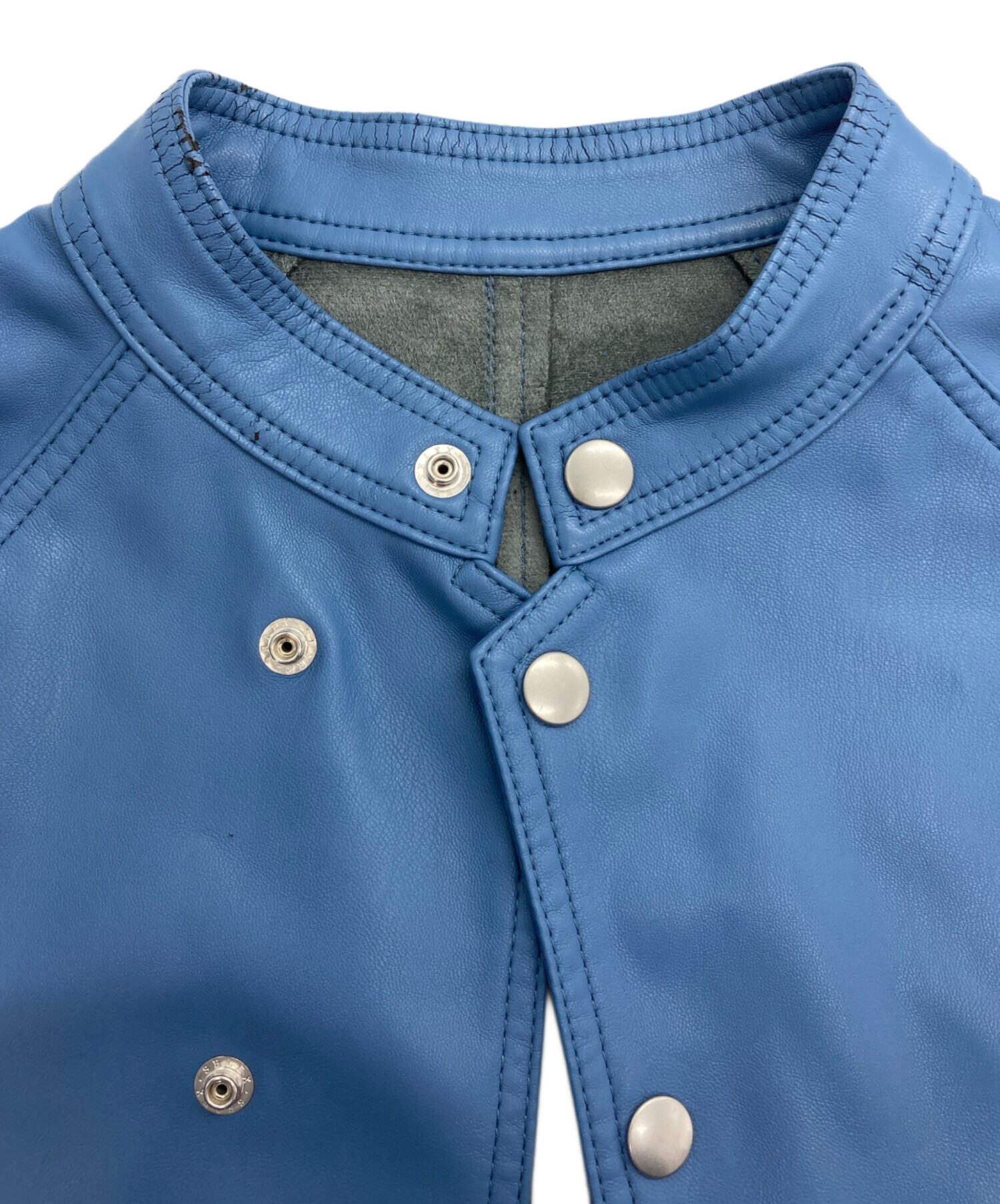 中古・古着通販】Ameri (アメリ) ROUND SHORT SYNTHETIC LEATHER