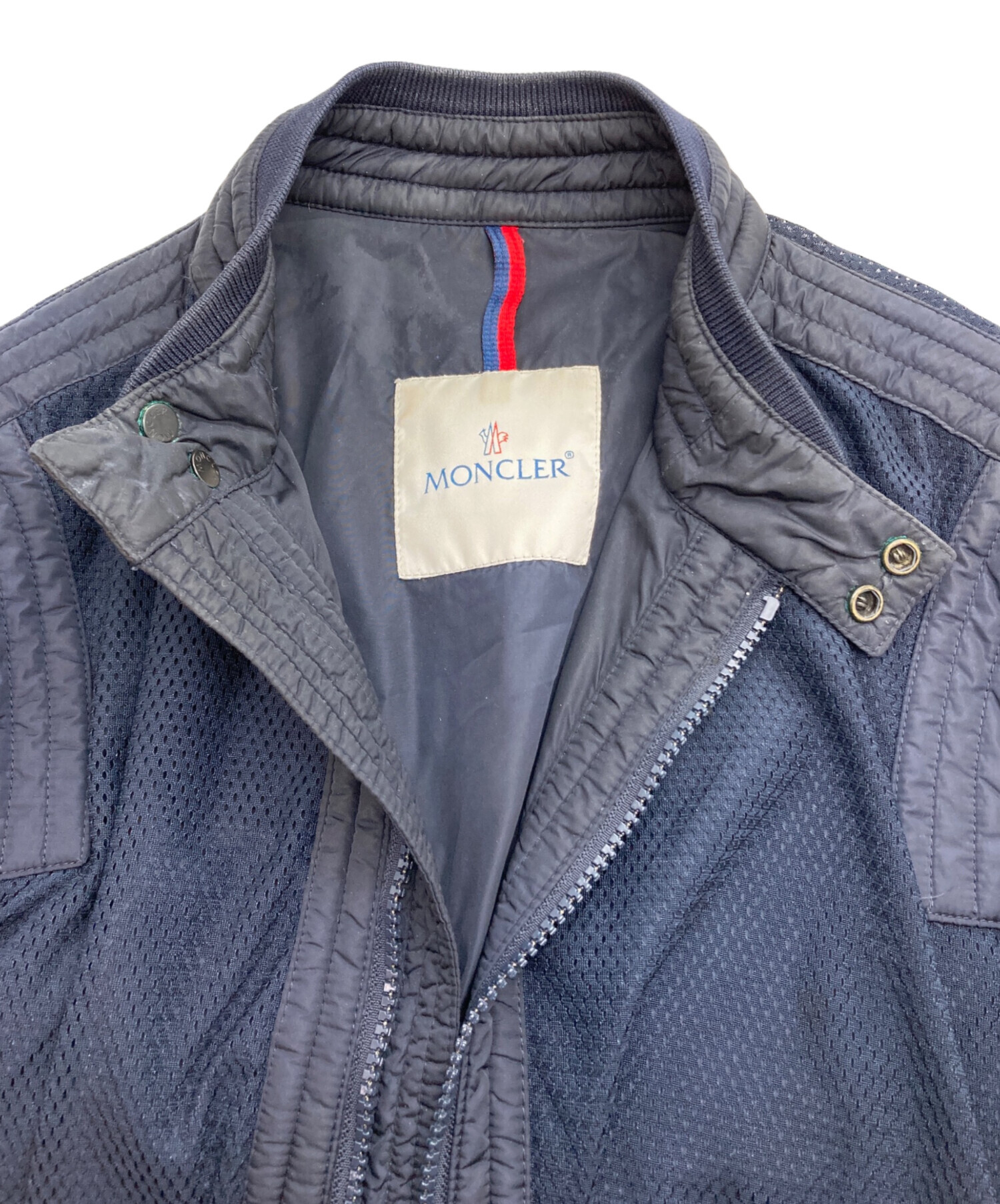 中古・古着通販】MONCLER (モンクレール) LEMAN JACKET ネイビー