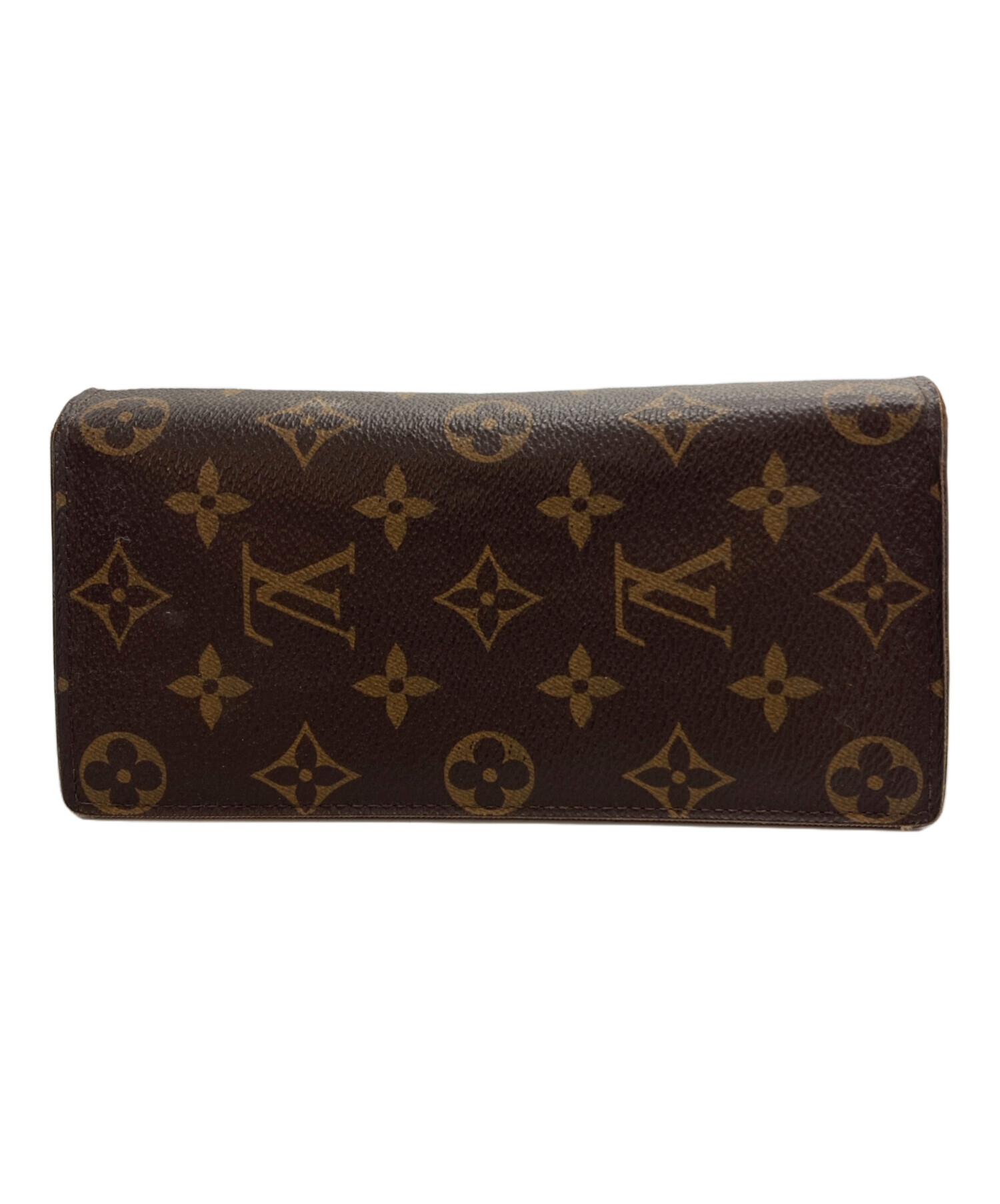 中古・古着通販】LOUIS VUITTON (ルイ ヴィトン) 長財布 ブラウン 