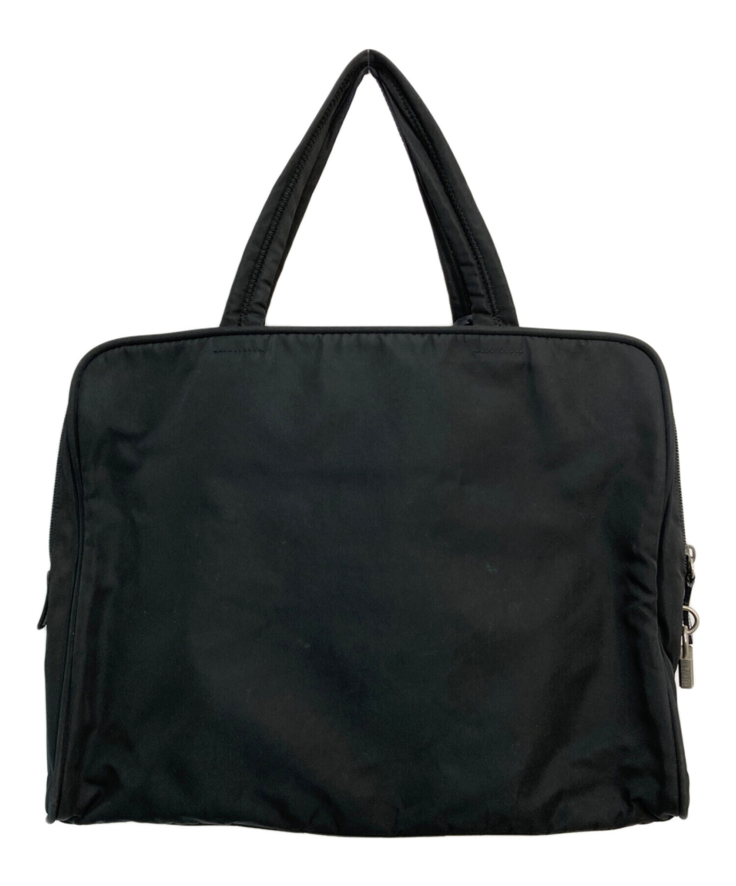 中古・古着通販】PRADA (プラダ) ナイロントートバッグ ブラック