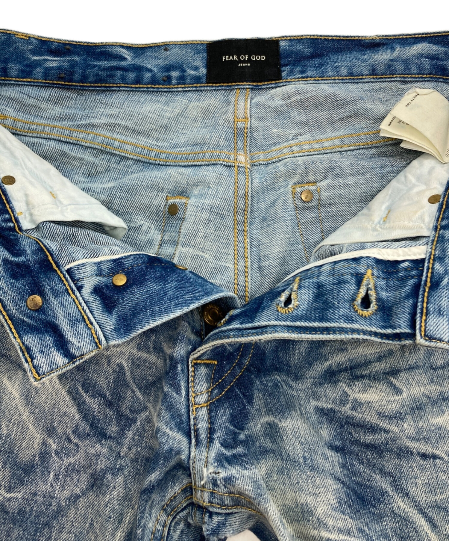 中古・古着通販】Fear Of God (フィア・オブ・ゴッド) Selvedge Denim 