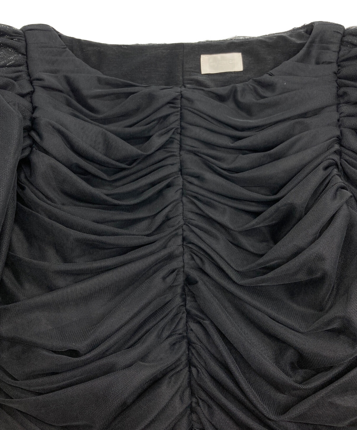 中古・古着通販】cygne (シーニュ) シアーパフスリーブブラウス