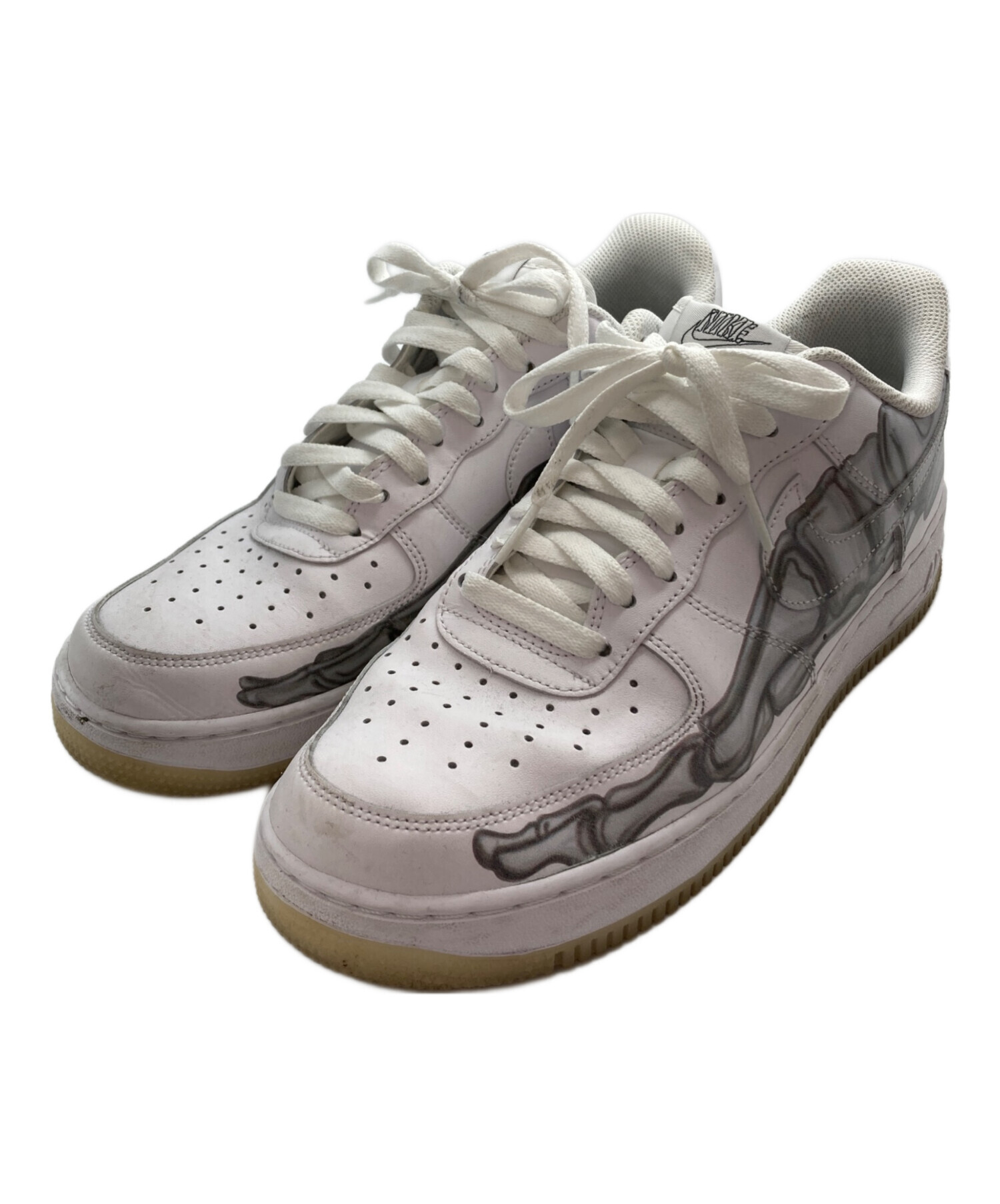 中古・古着通販】NIKE (ナイキ) Air Force 1 Low White Skeleton 