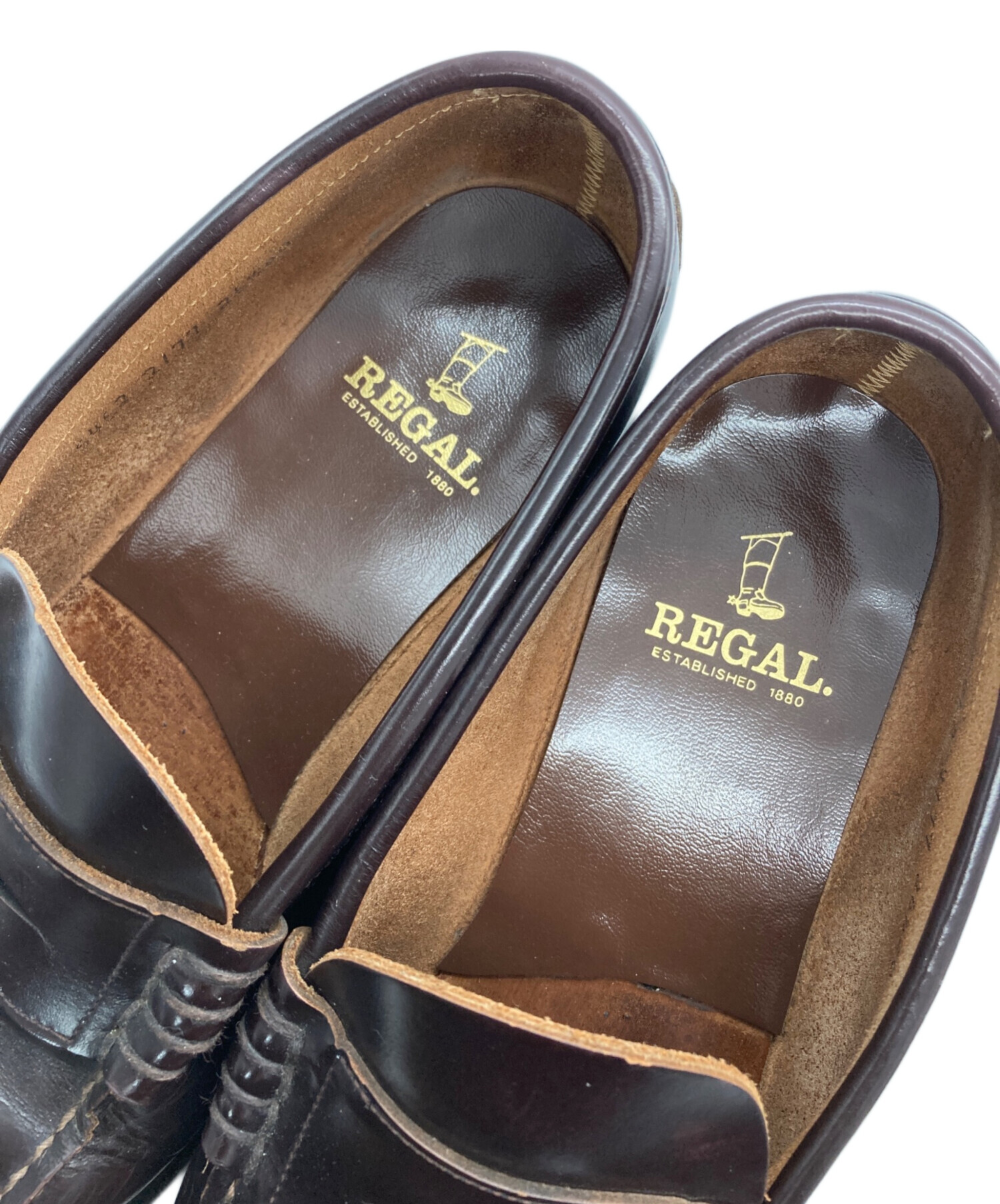 中古・古着通販】REGAL (リーガル) ローファー ブラウン サイズ:26.5