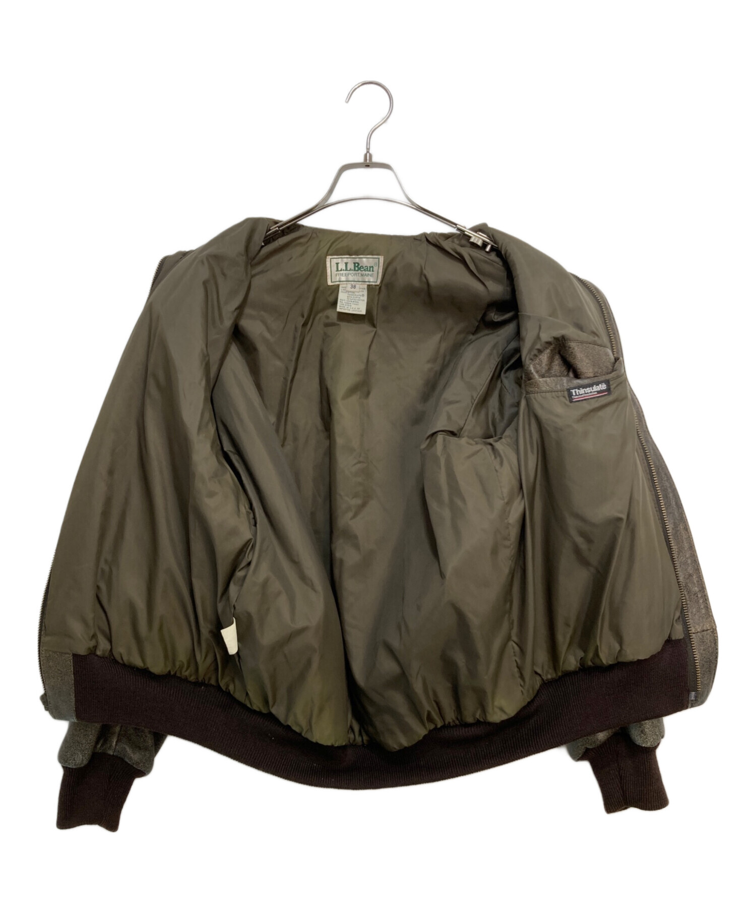 中古・古着通販】L.L.Bean (エルエルビーン) レザーA-2ジャケット 