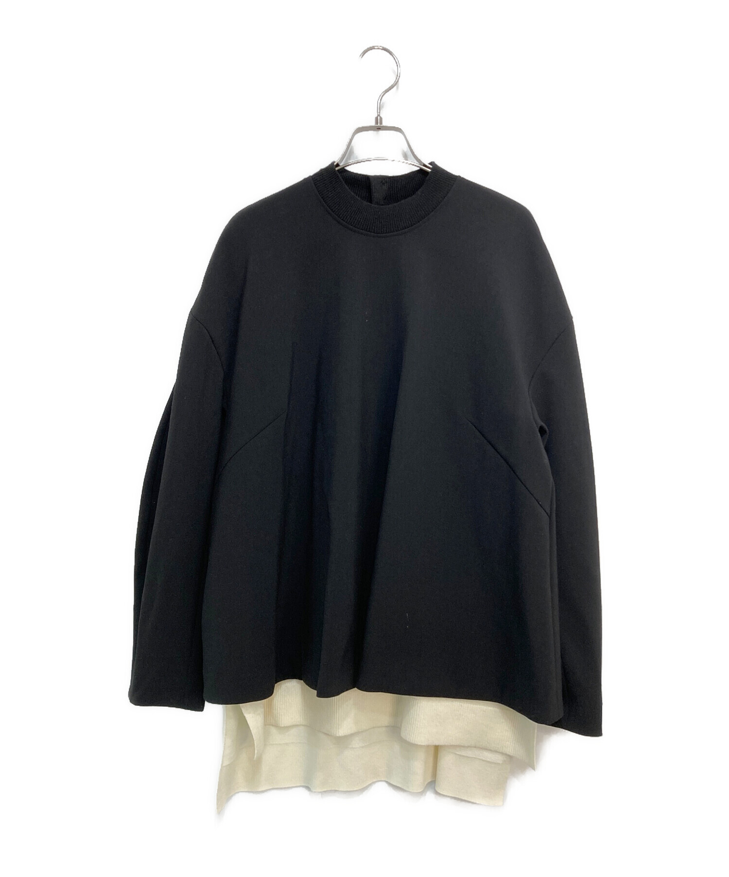 中古・古着通販】ENFOLD (エンフォルド) KNIT-LAYERED PULLOVER