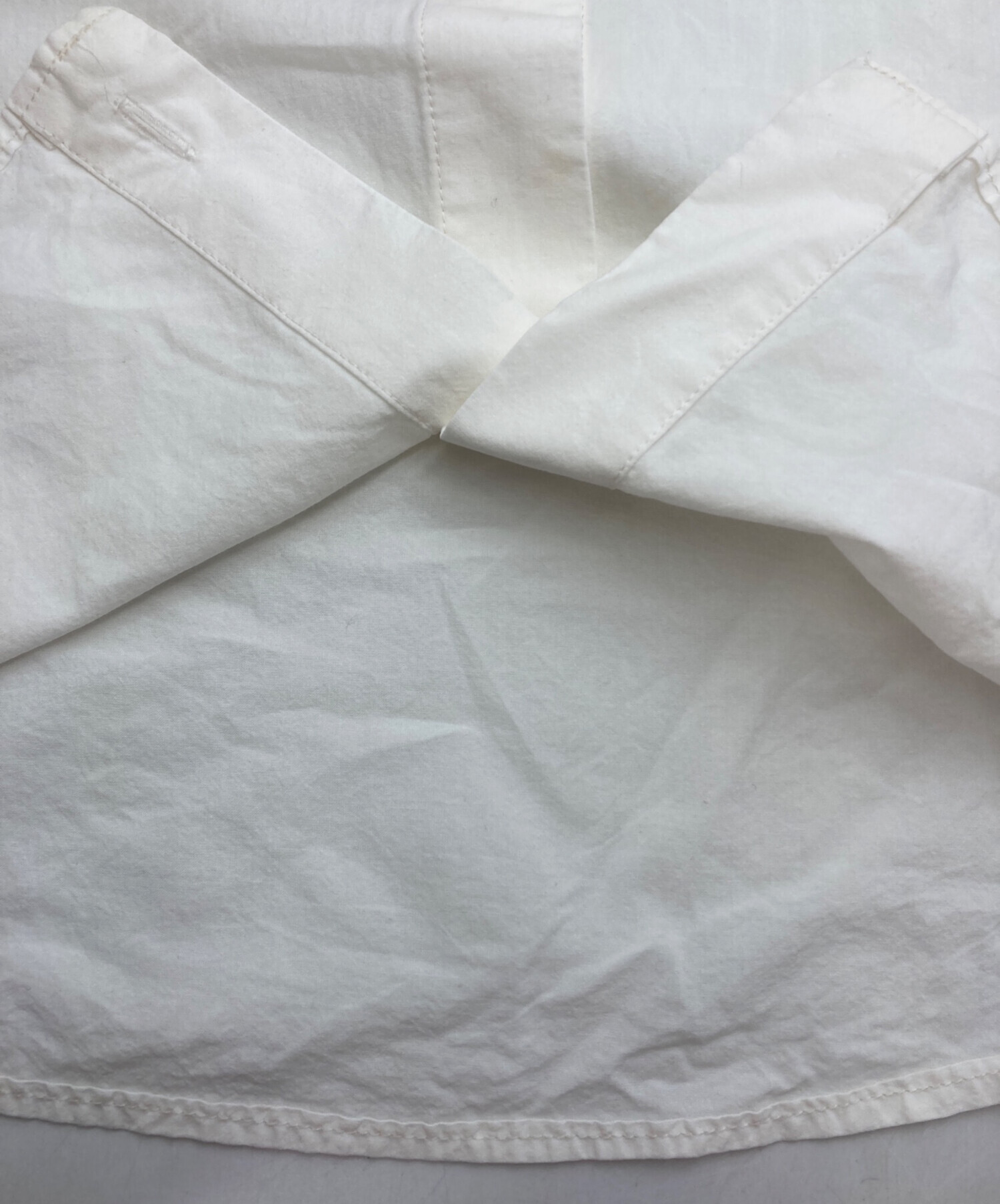 中古・古着通販】ISSEY MIYAKE (イッセイミヤケ) 長袖シャツ ベージュ