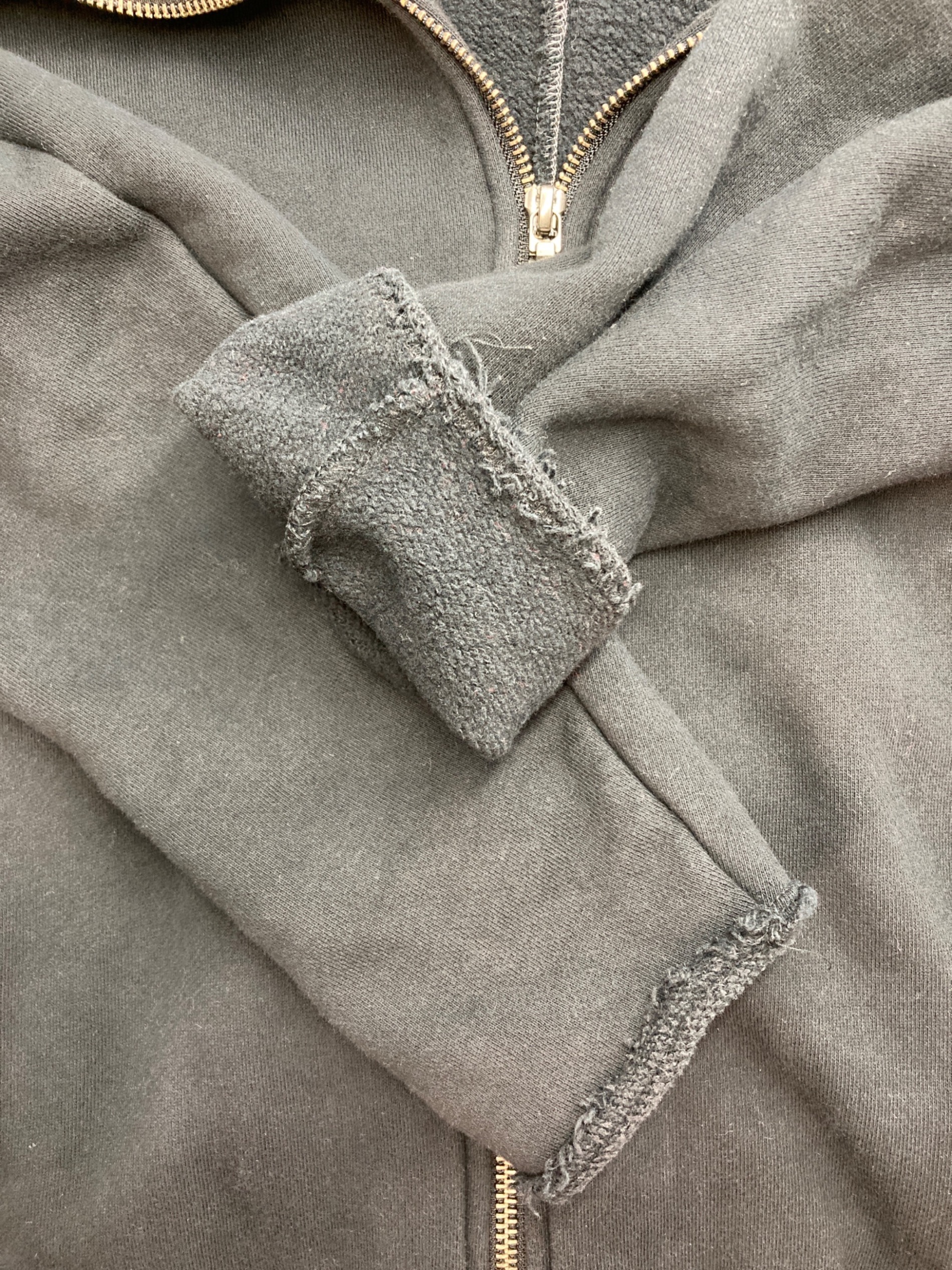 中古・古着通販】SHELLAC (シェラック) カットオフジップロング 
