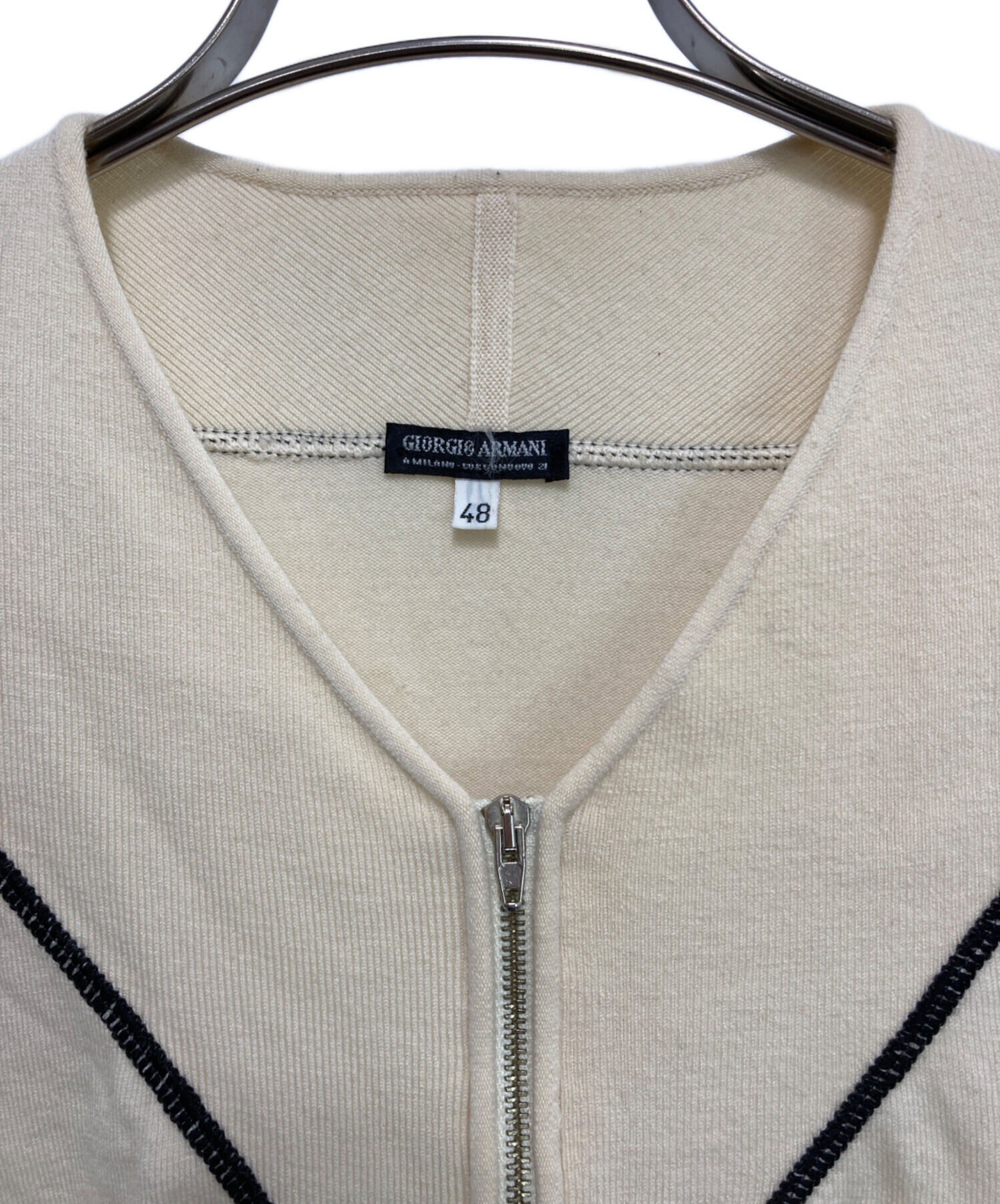 中古・古着通販】GIORGIO ARMANI (ジョルジョアルマーニ) ハーフジップ 