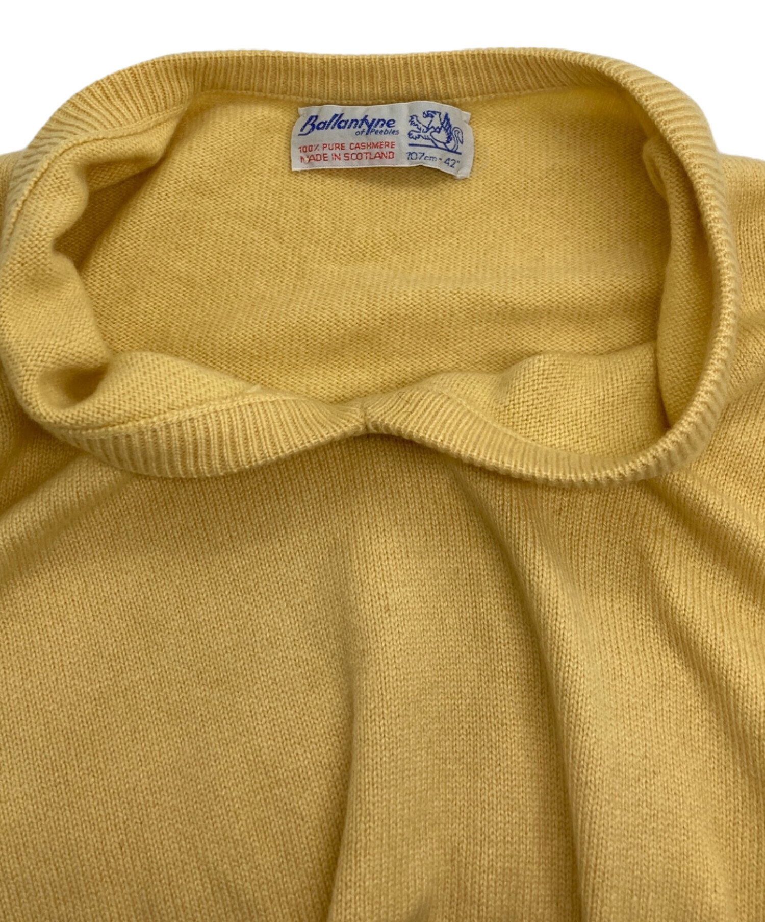 中古・古着通販】BALLANTYNE (バランタイン) カシミヤVネックニット