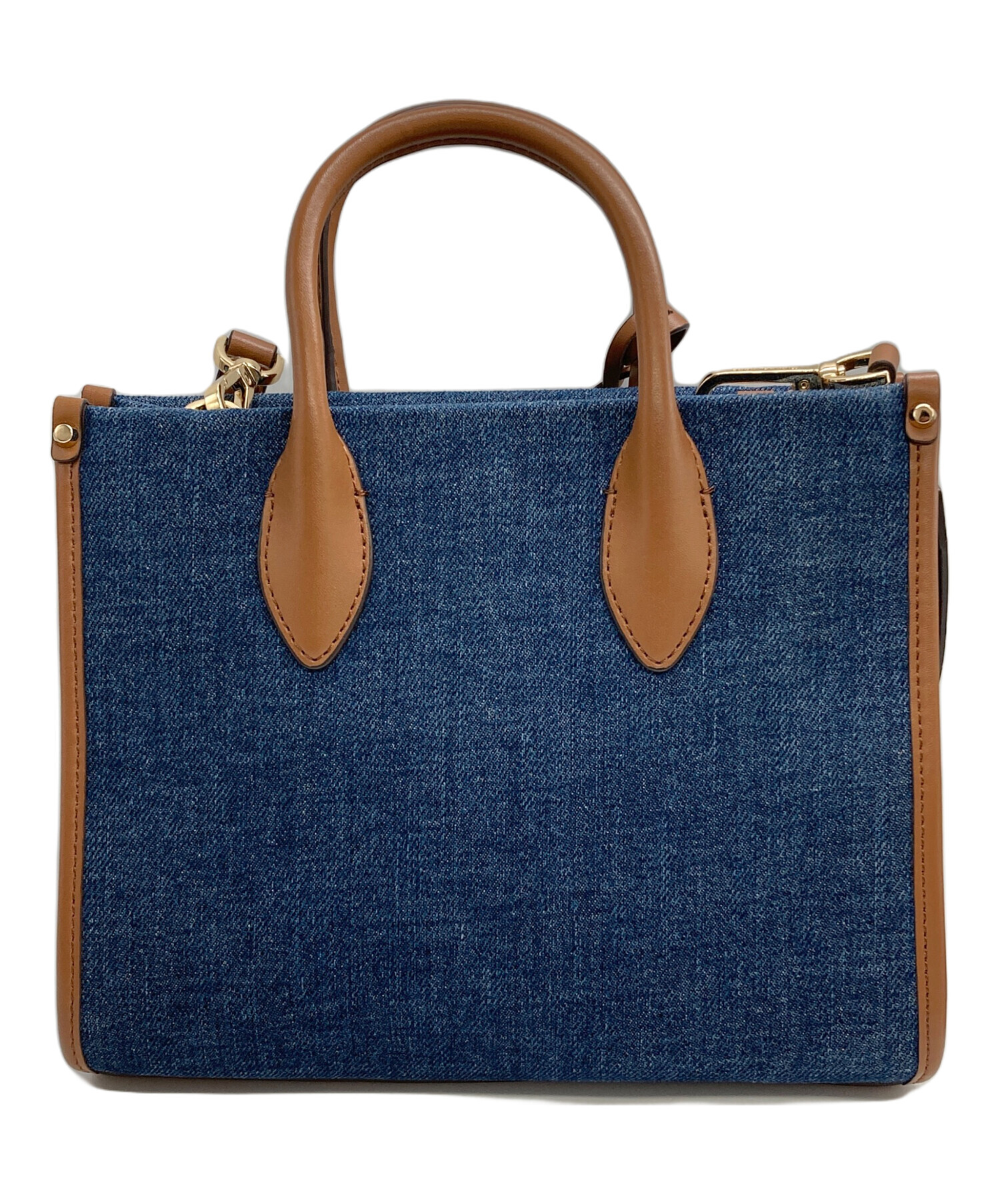 中古・古着通販】MICHAEL KORS (マイケル・コース) デニム2WAYバッグ 