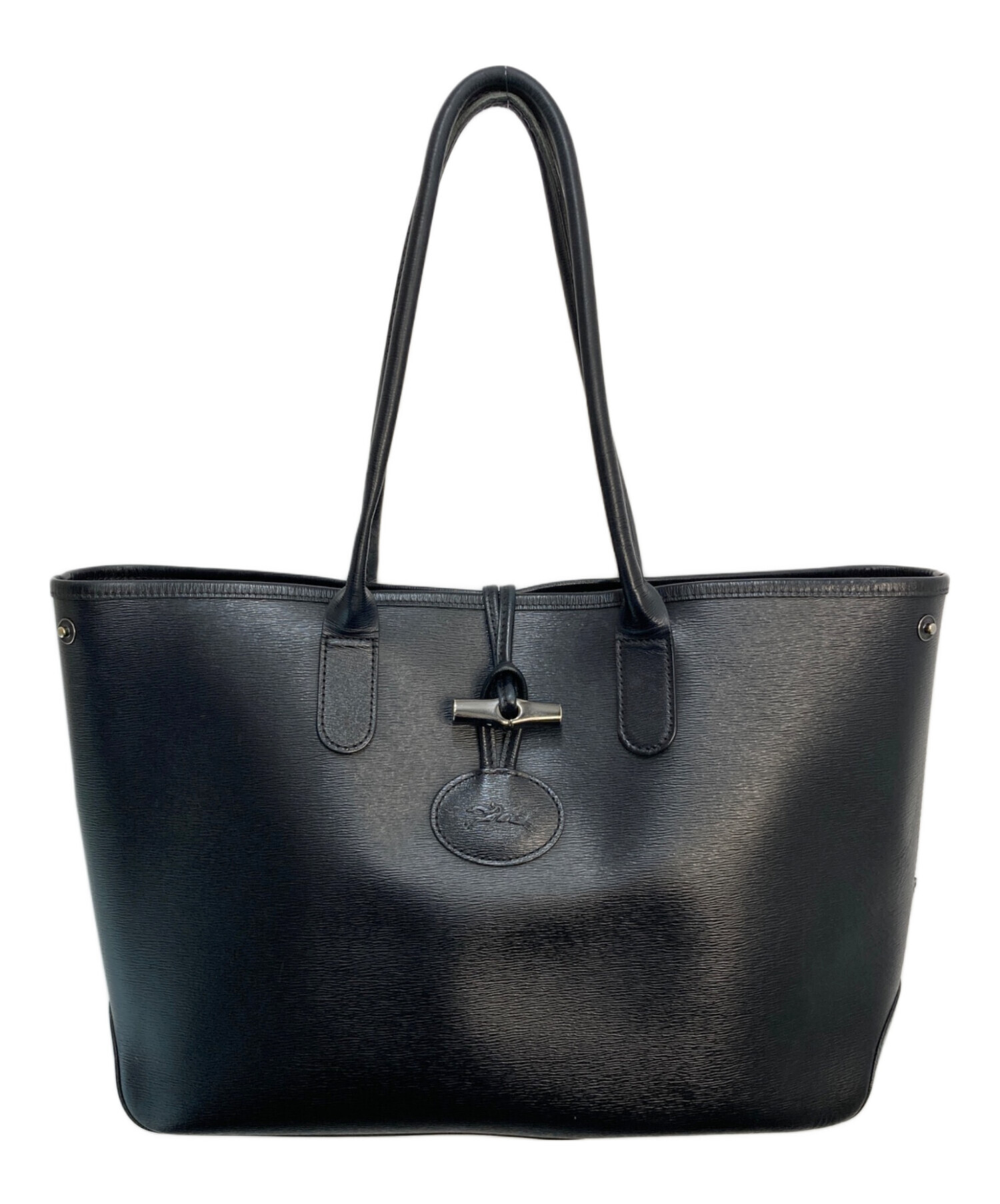 中古・古着通販】LONGCHAMP (ロンシャン) ロゾトートバッグ インディゴ