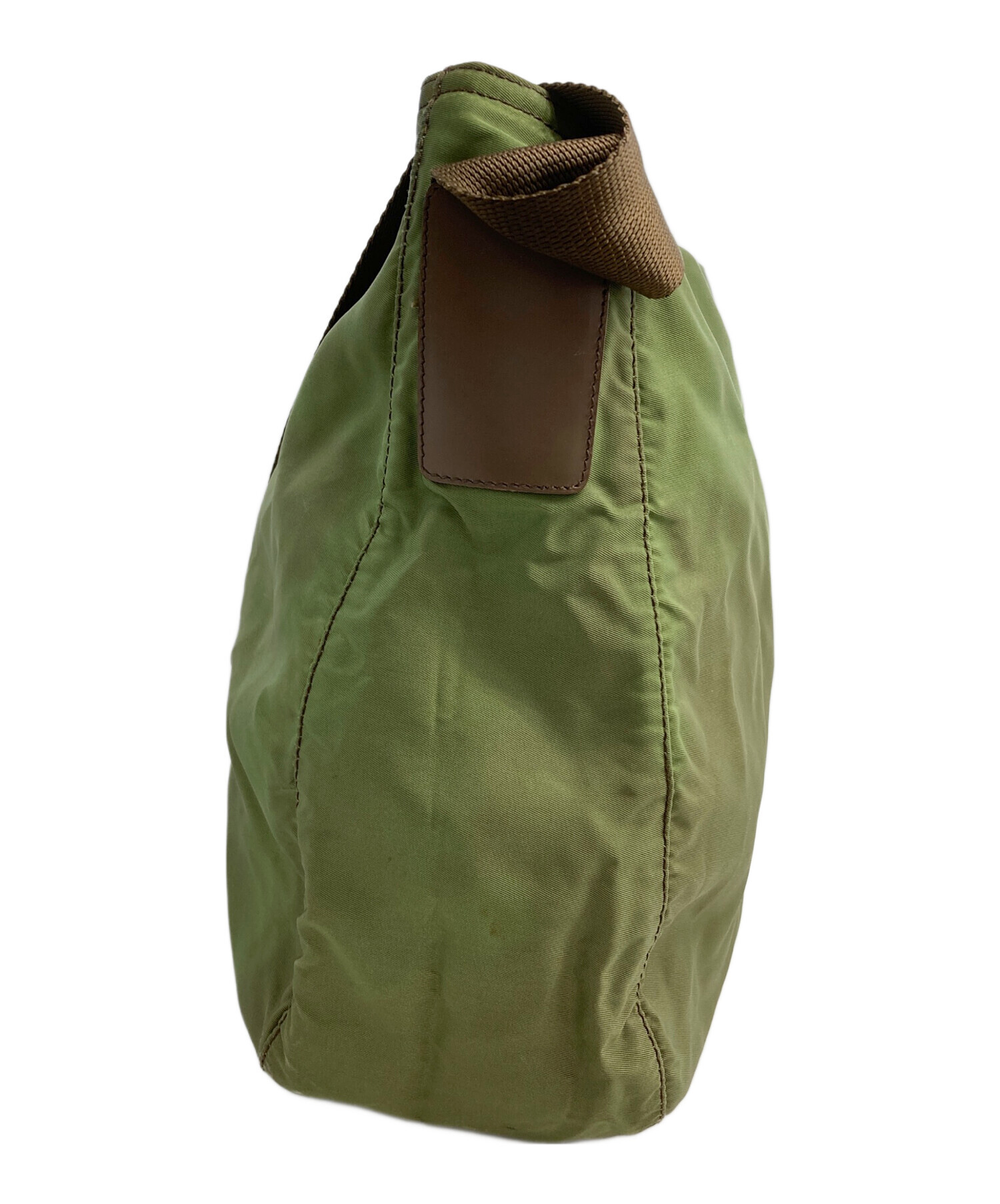 中古・古着通販】PRADA (プラダ) ショルダーバッグ カーキ｜ブランド