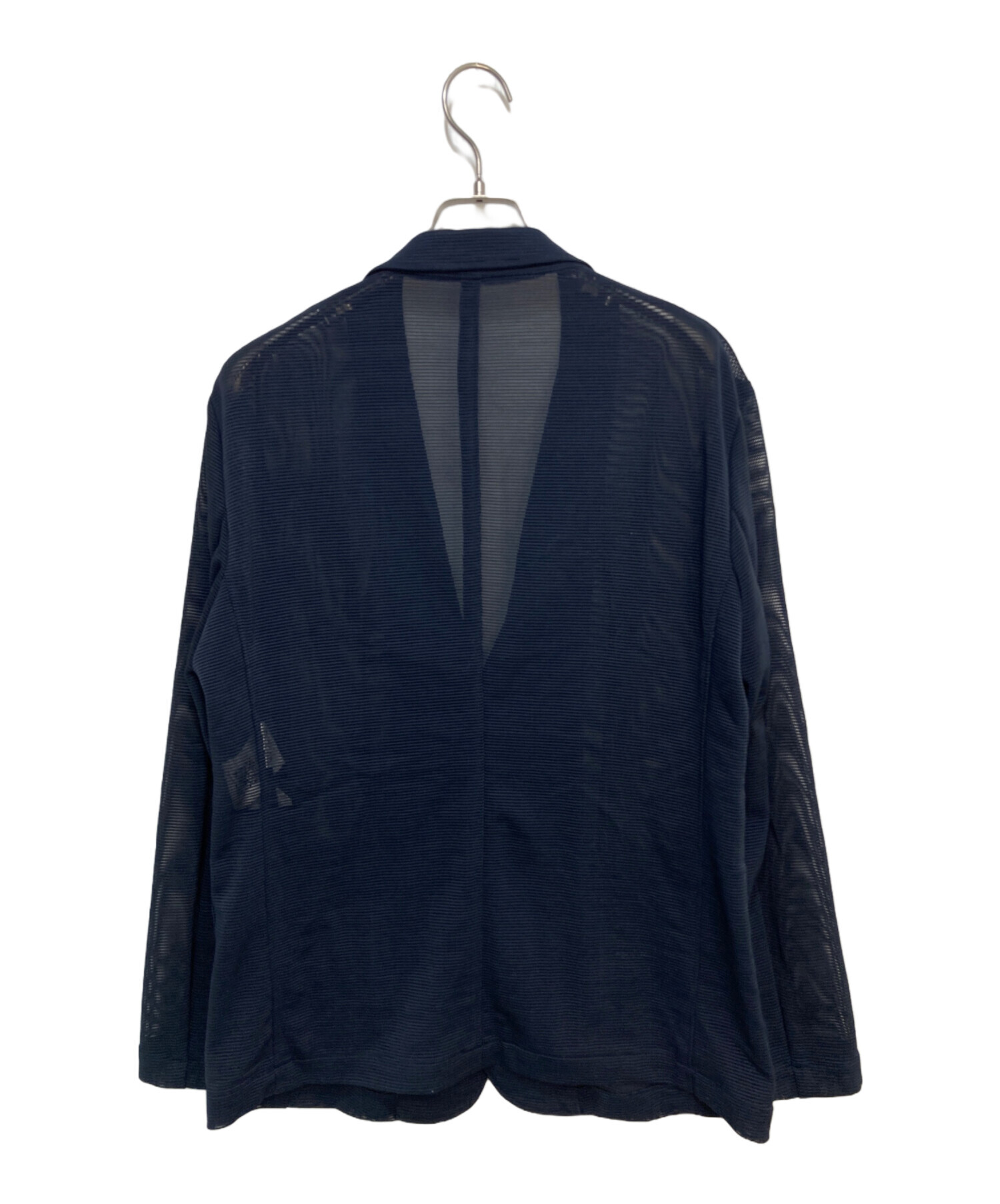 美品【エンポリオアルマーニ】2Bジャケット 48 CITY LINE ネイビー 中古・古着通販】EMPORIO ARMANI (エンポリオ アルマーニ) メッシュ2B