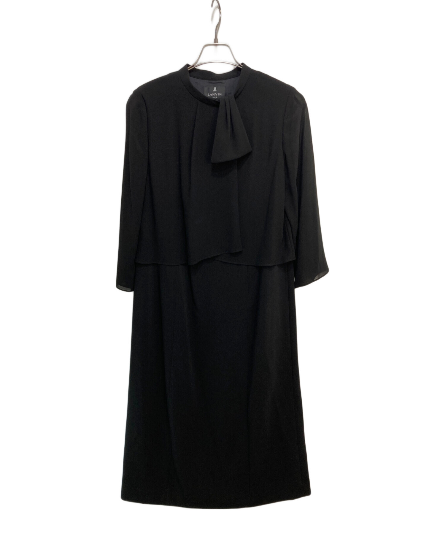 中古・古着通販】LANVIN NOIR (ランバン ノワール) ノーカラー 