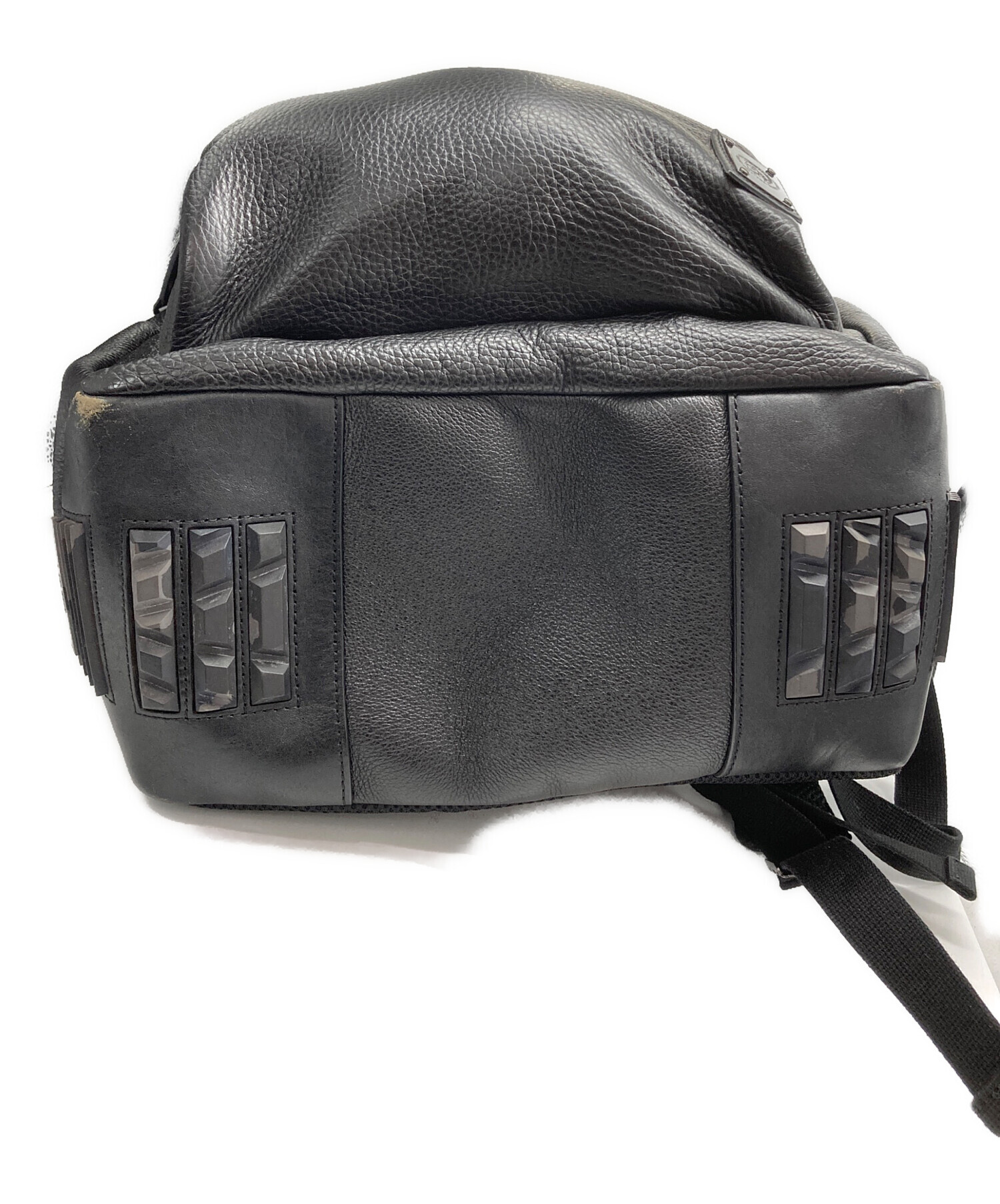 SELI's 様　DIESELレザーバッグ 中古・古着通販】DIESEL (ディーゼル) レザーバックパック ブラック