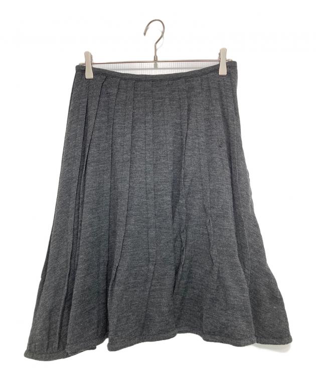 tricot COMME des GARÇONS タックスカート 中古・古着通販】tricot COMME des GARCONS (トリココムデギャルソン