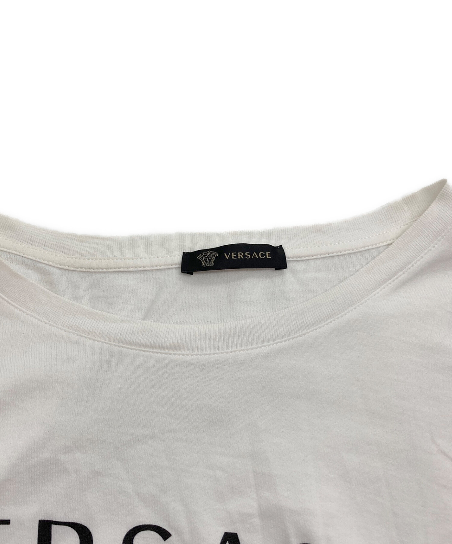 中古・古着通販】VERSACE (ヴェルサーチェ) プリントTシャツ ホワイト